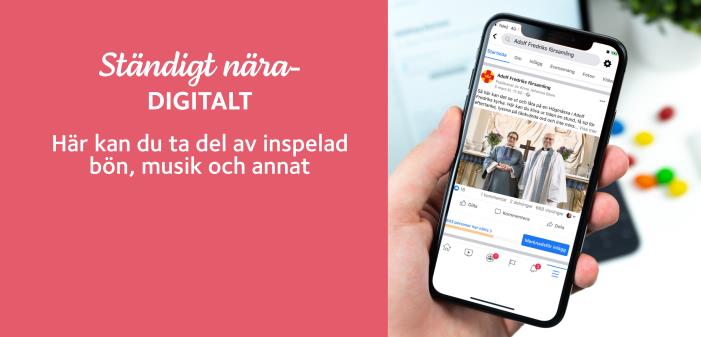 Vi sprider hopp och värme - digitalt!