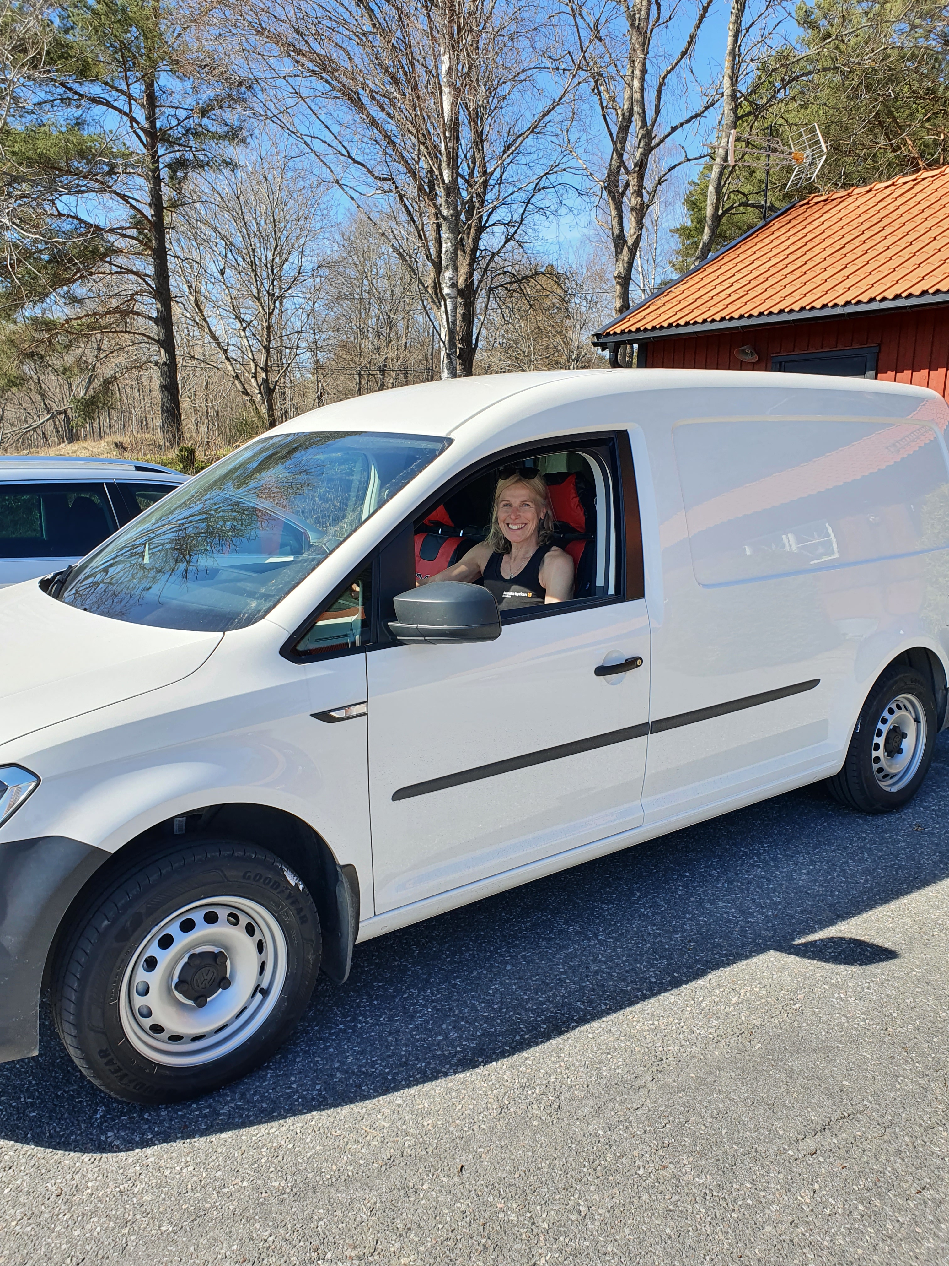 Annette i elbilen