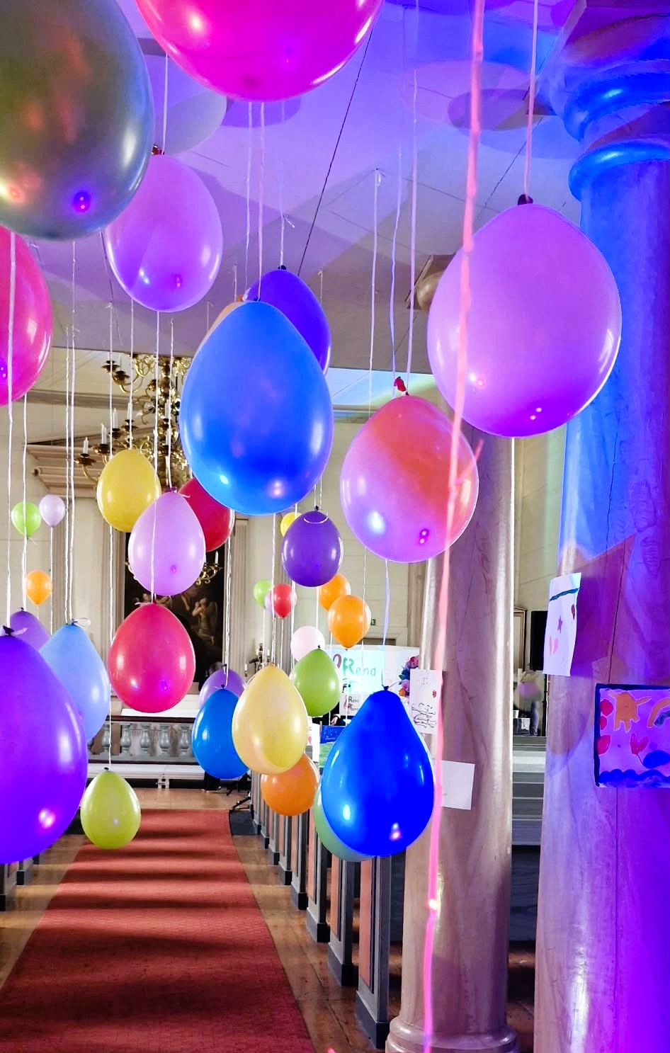 ballonger i kyrka