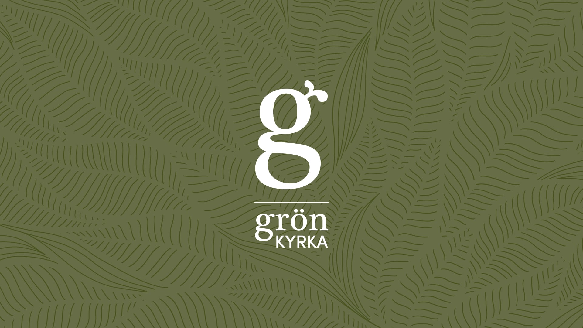 Grön kyrkas logotyp