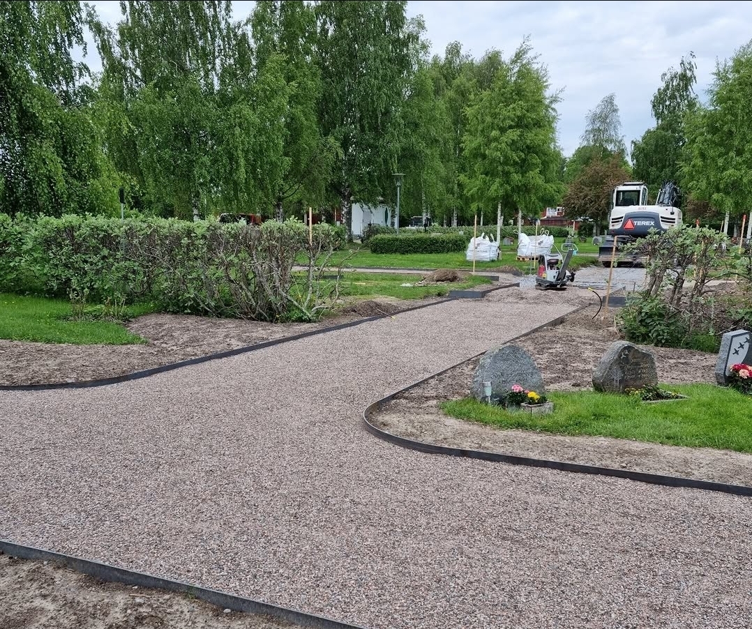 Anläggning av kyrkogård