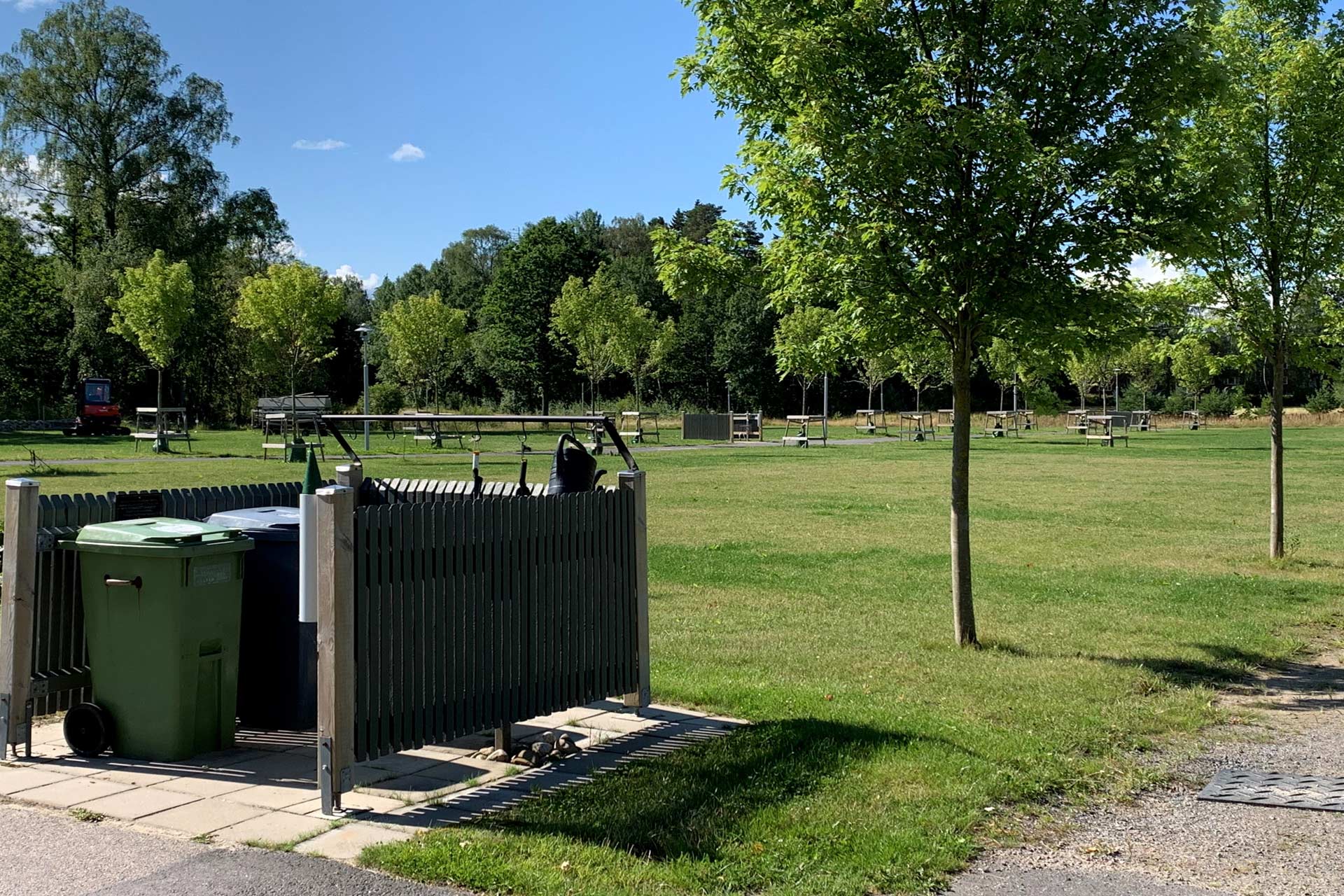 nya gravkvarter på Håjums begravningsplats