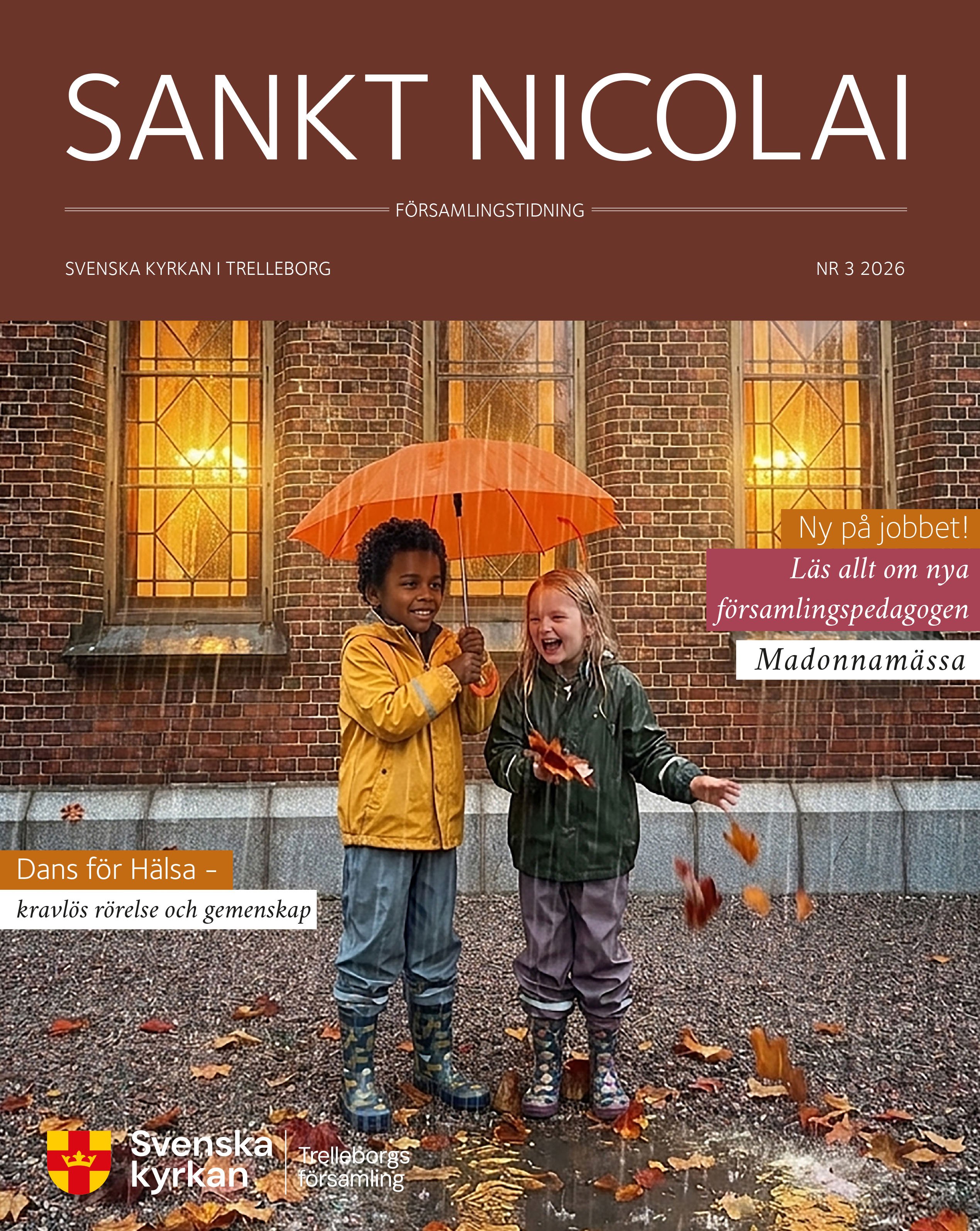omslag på en tidning