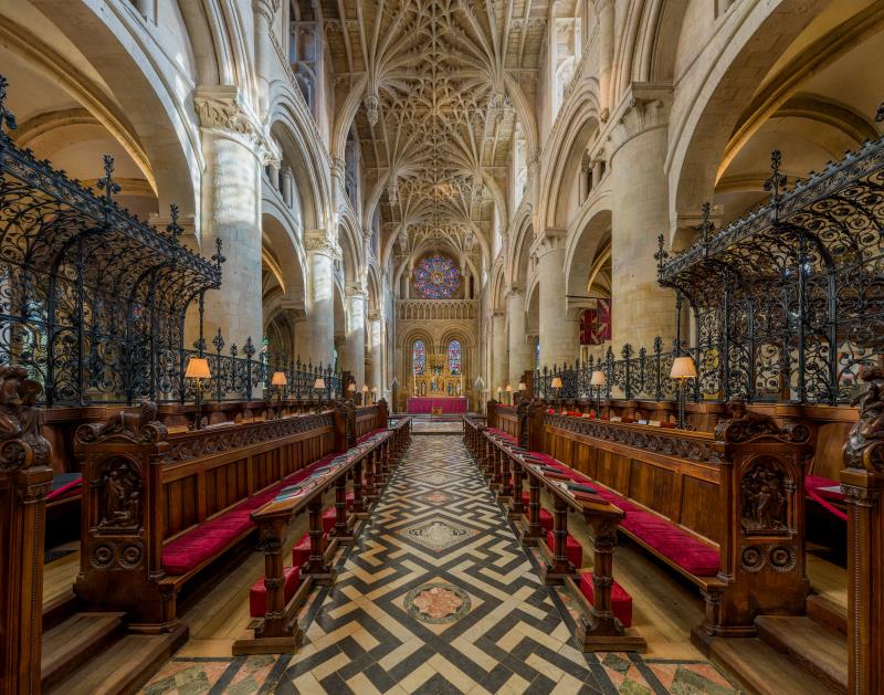Koret i Christ Church Cathedral, Oxfords stifts domkyrka.