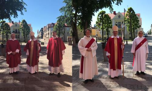 Nu väntar nya utmaningar för nyvigda diakoner och präster i Växjö stift.