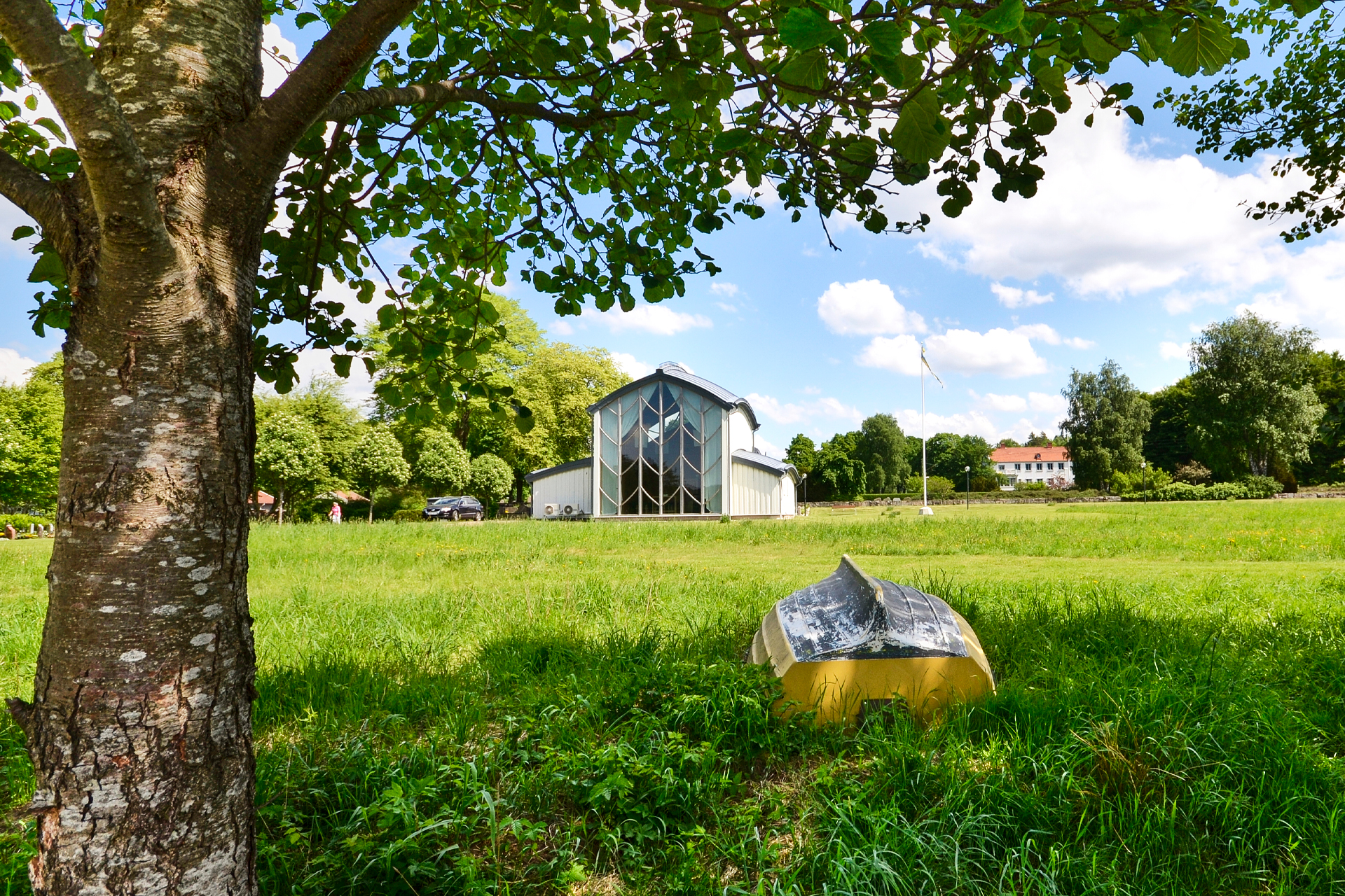 Gröenkapellet en vacker sommardag.