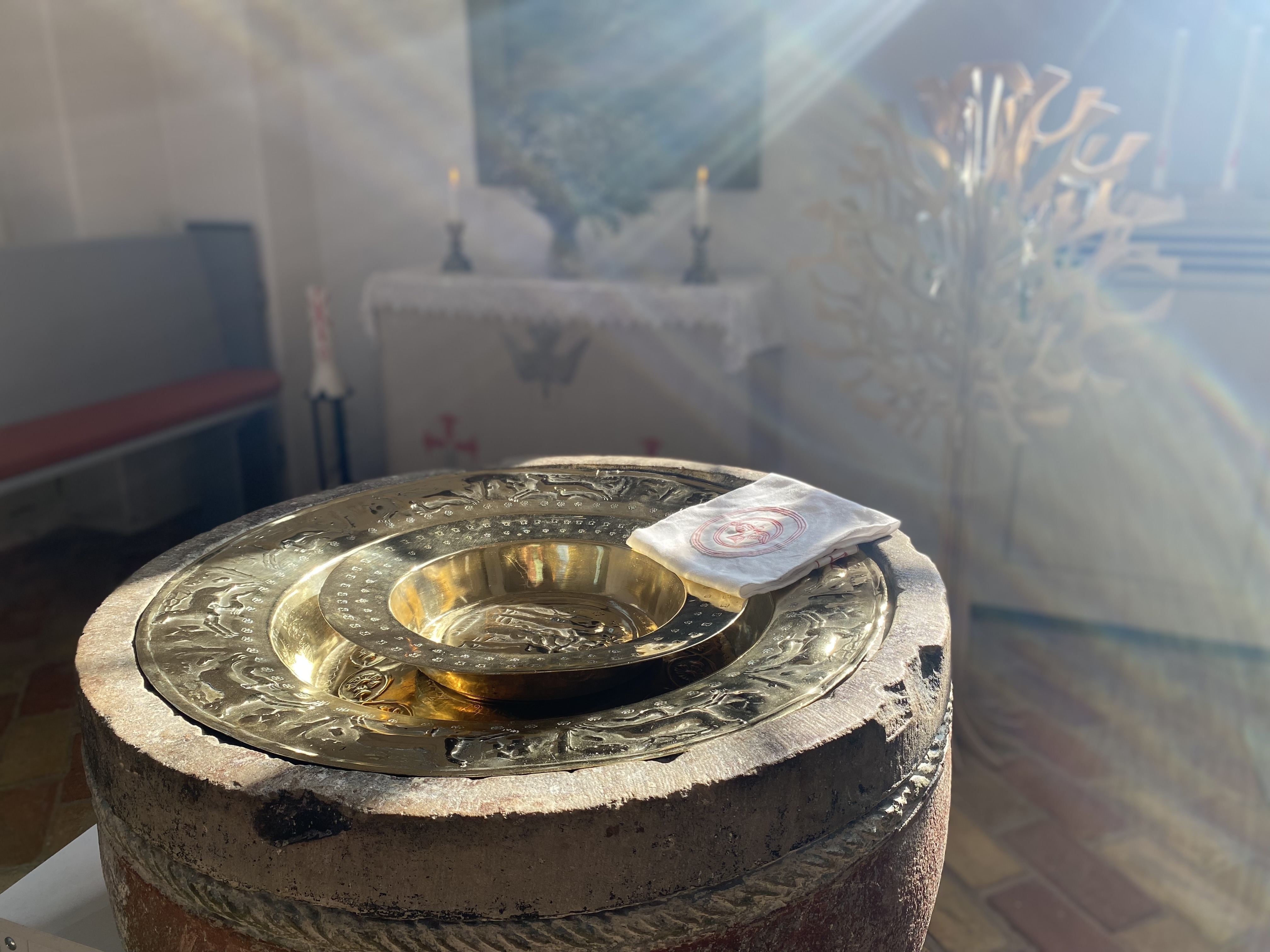 Dopfunt i Uppåkra kyrka