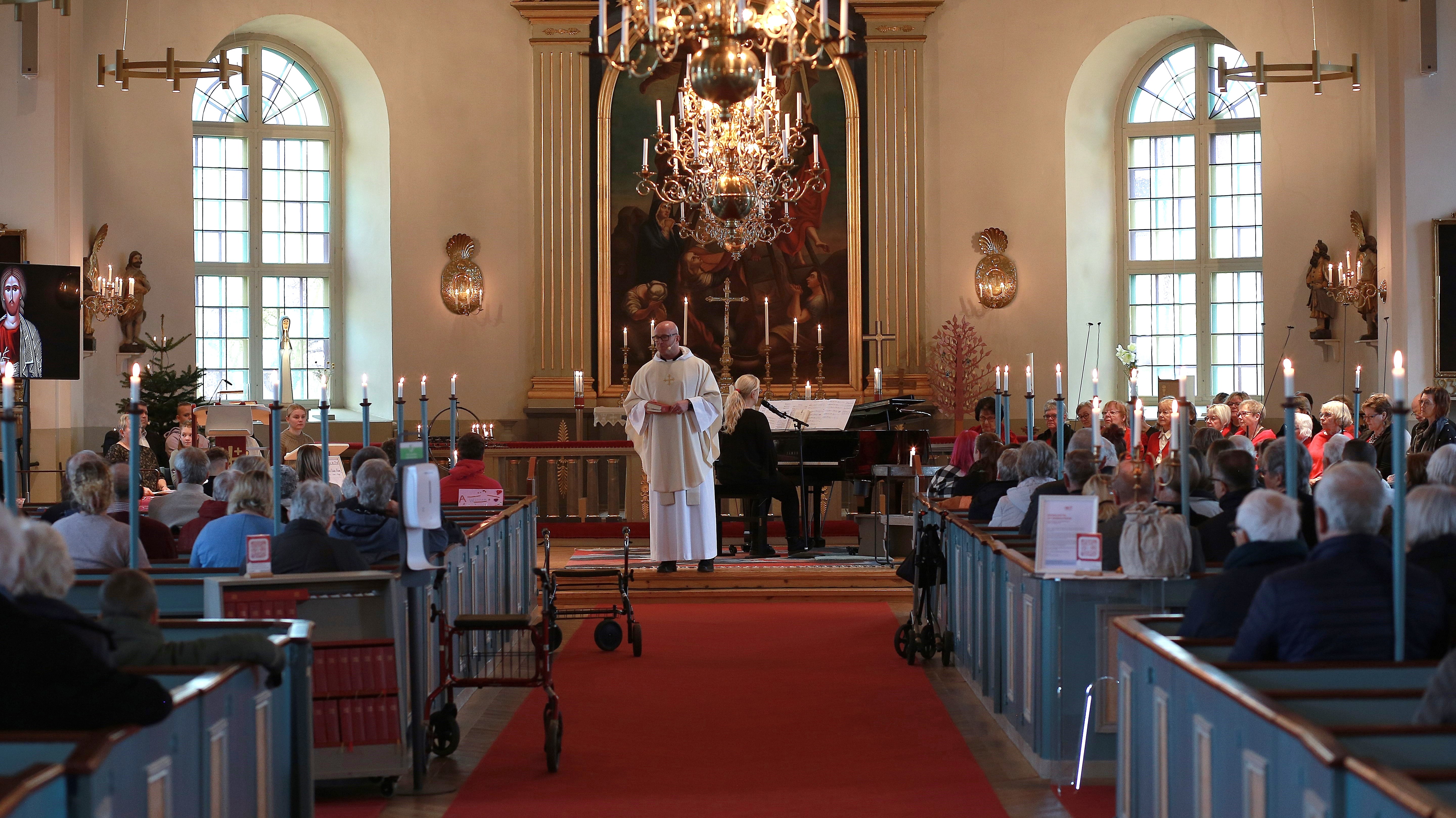 Magnus Johansson predikar