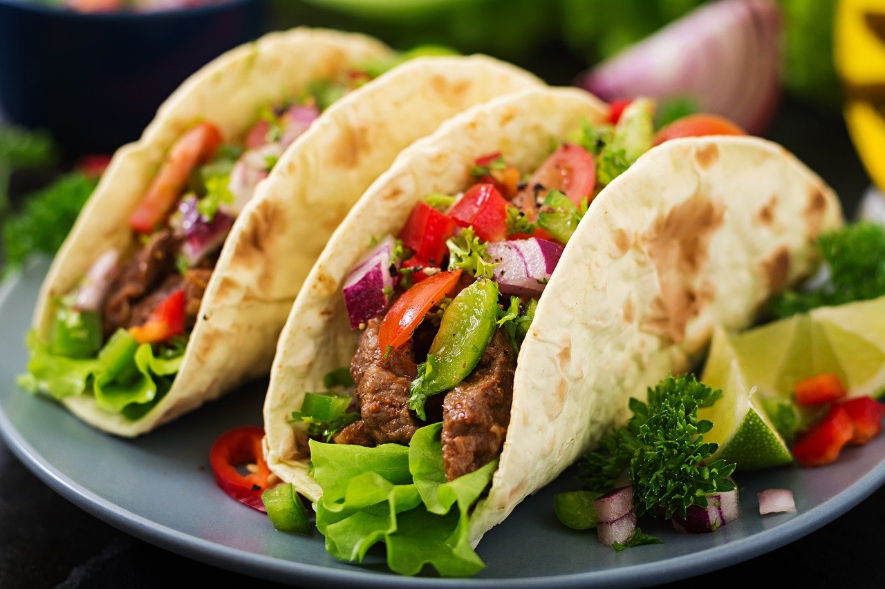 Tacobröd med fyllning