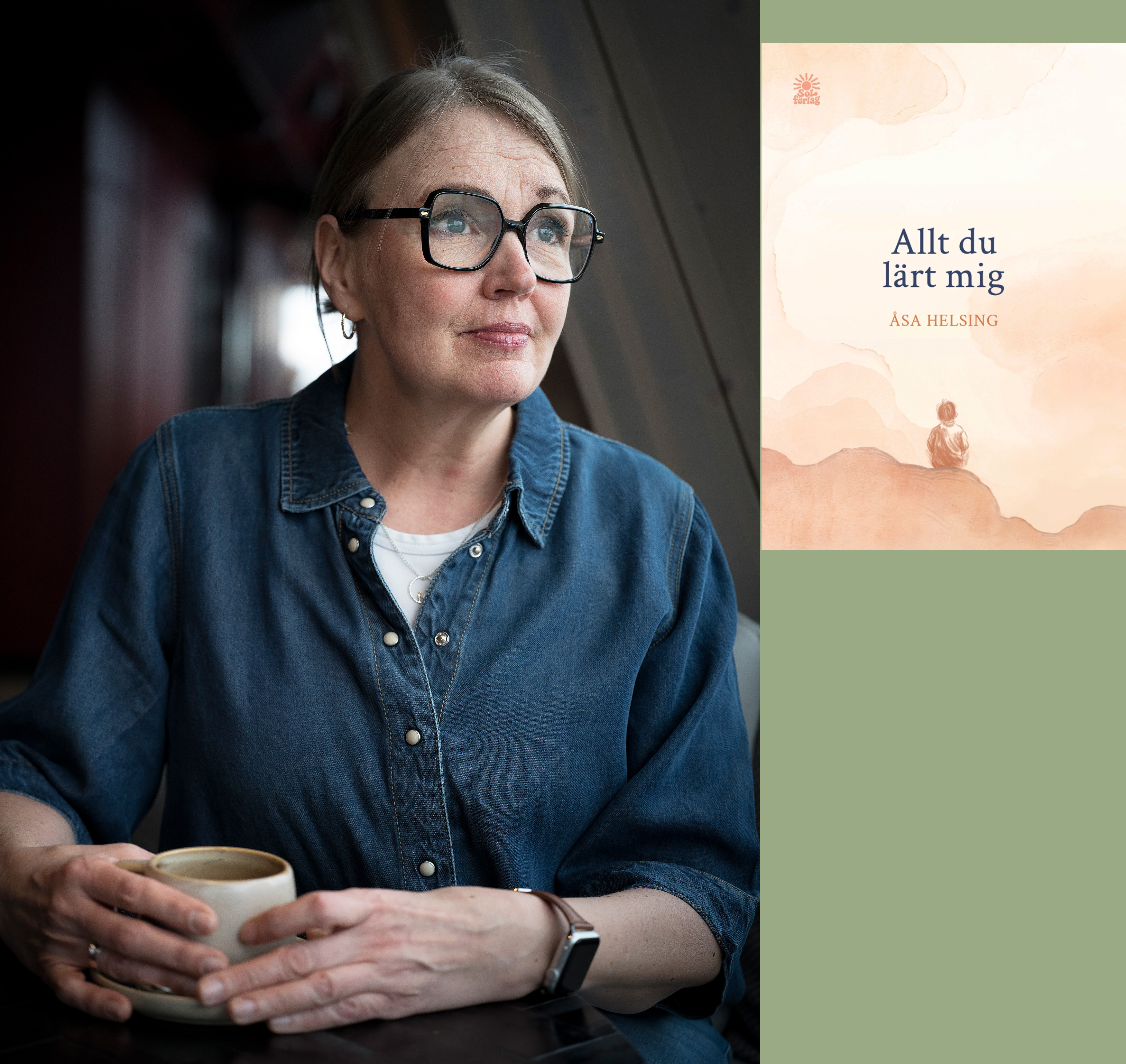 Åsa Helsing, författare till boken Allt du lärt mig.