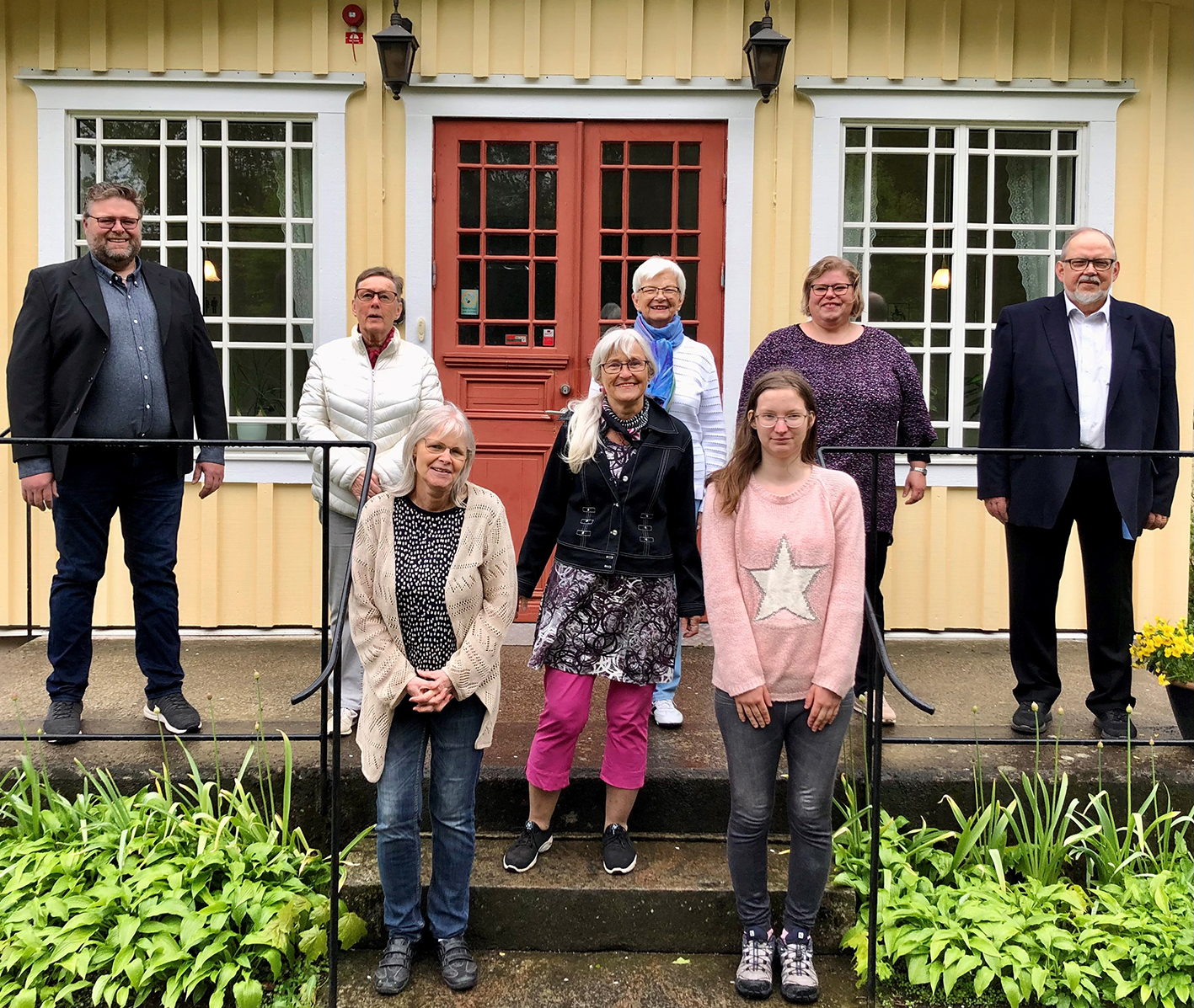 Jörgen Nilsson | Karin Johansson | Gunn-Britt Nilsson | Bodil Wiktorsson Bengtsson | Roger Stigsson | Marie-Louise Karlsson | Monica Nyström | Lone Båth Evald Saknas på bilden gör Siw Mähiläinen och Lars Benson