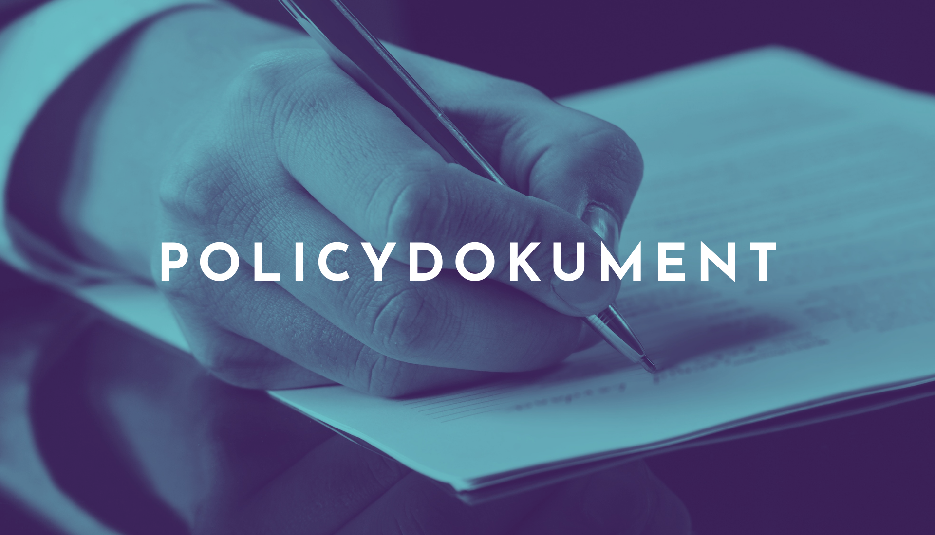 Policydokument