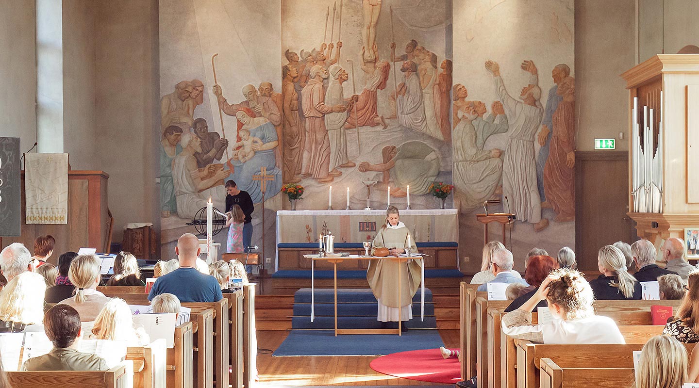 Fira nattvard i Breviks kyrka