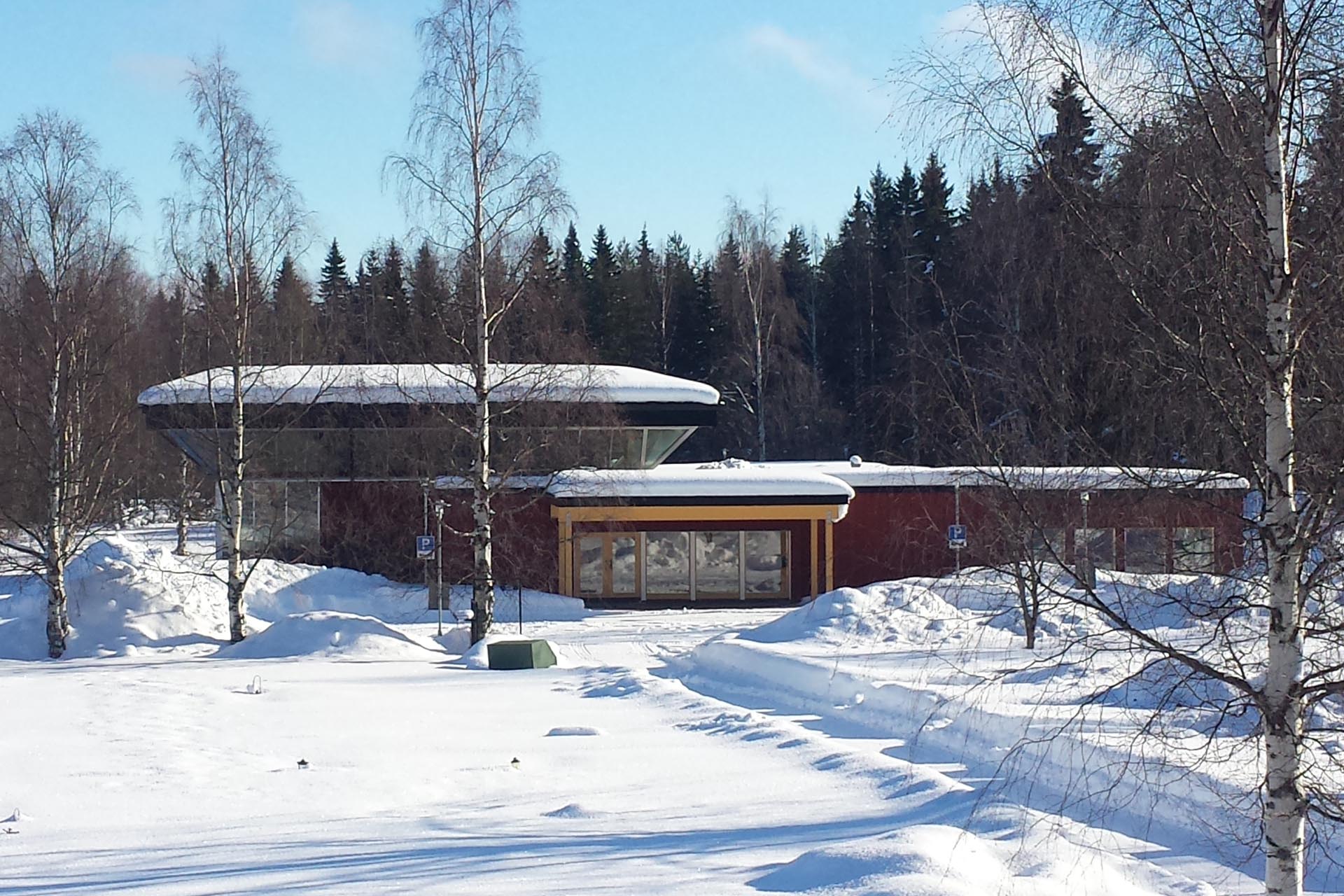 Skogskapellet på Skogskyrkogården.