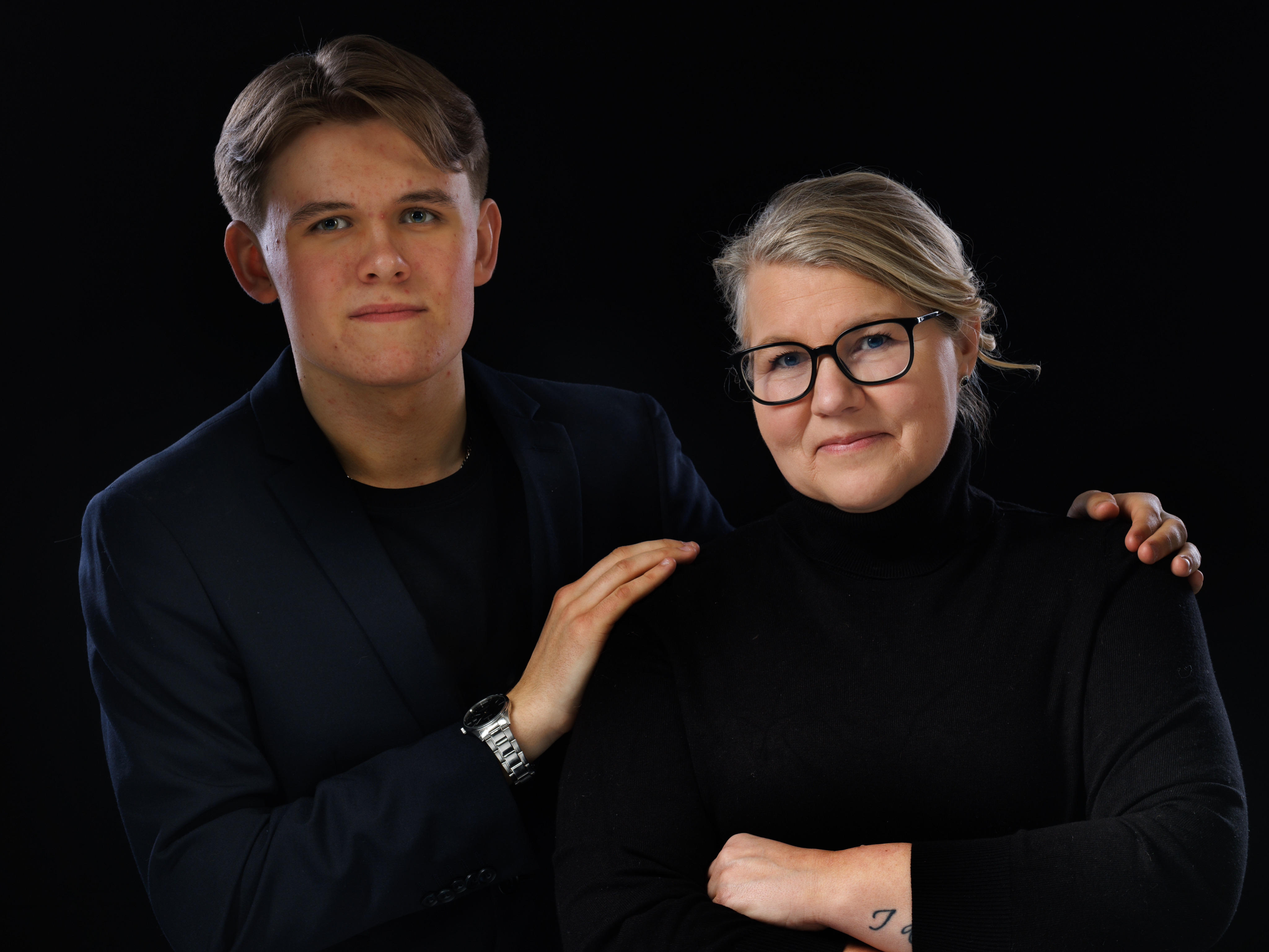 Mikael Blomberg och Jenny Bergström