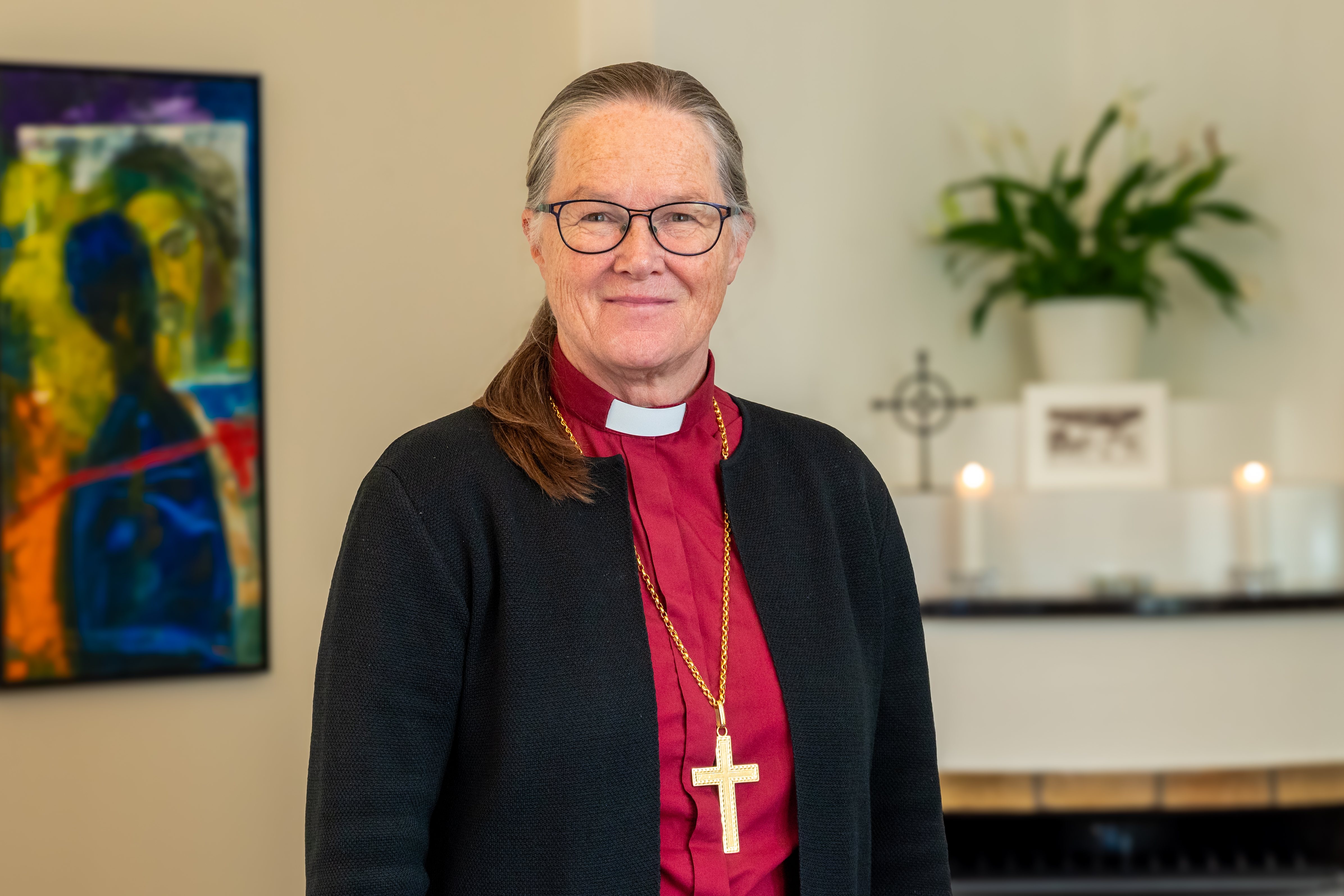 Åsa Nyström går i pension hösten 2027. Foto: Emma Berkman/Luleå stift.