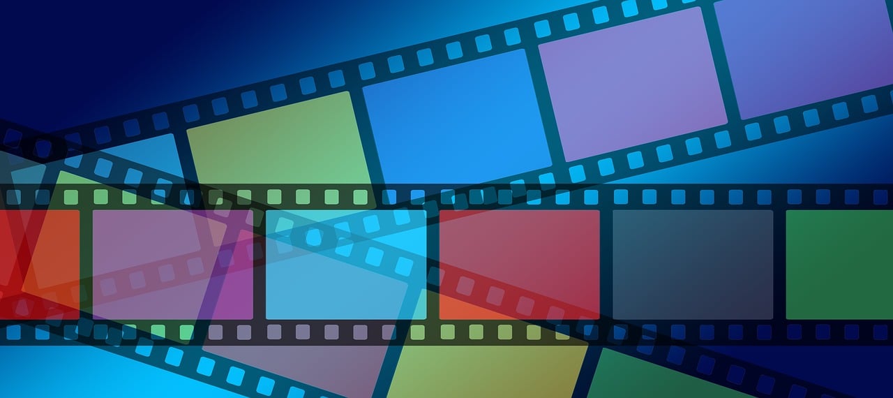 färgglad filmrulle