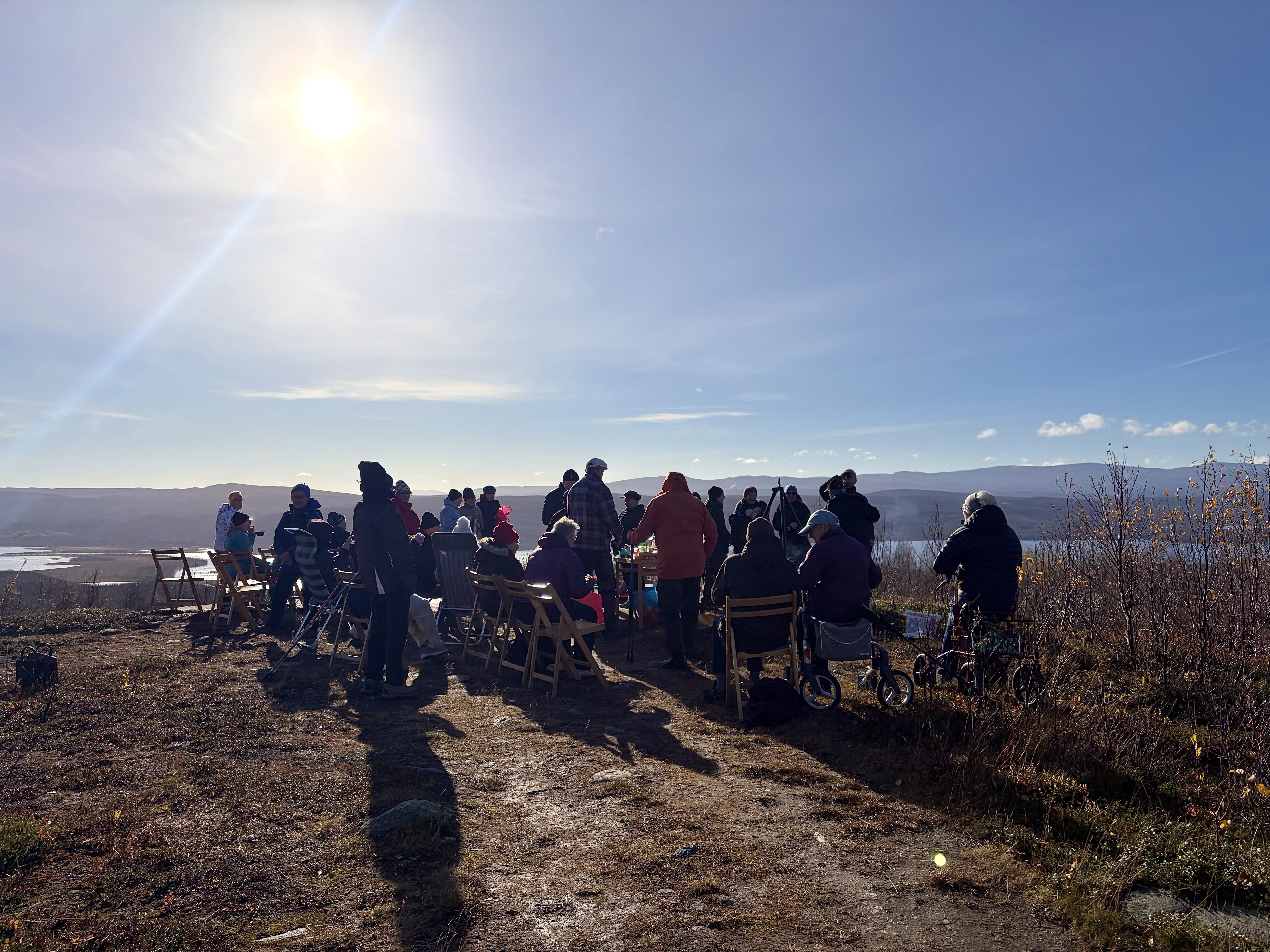 Fikaträff på berget
