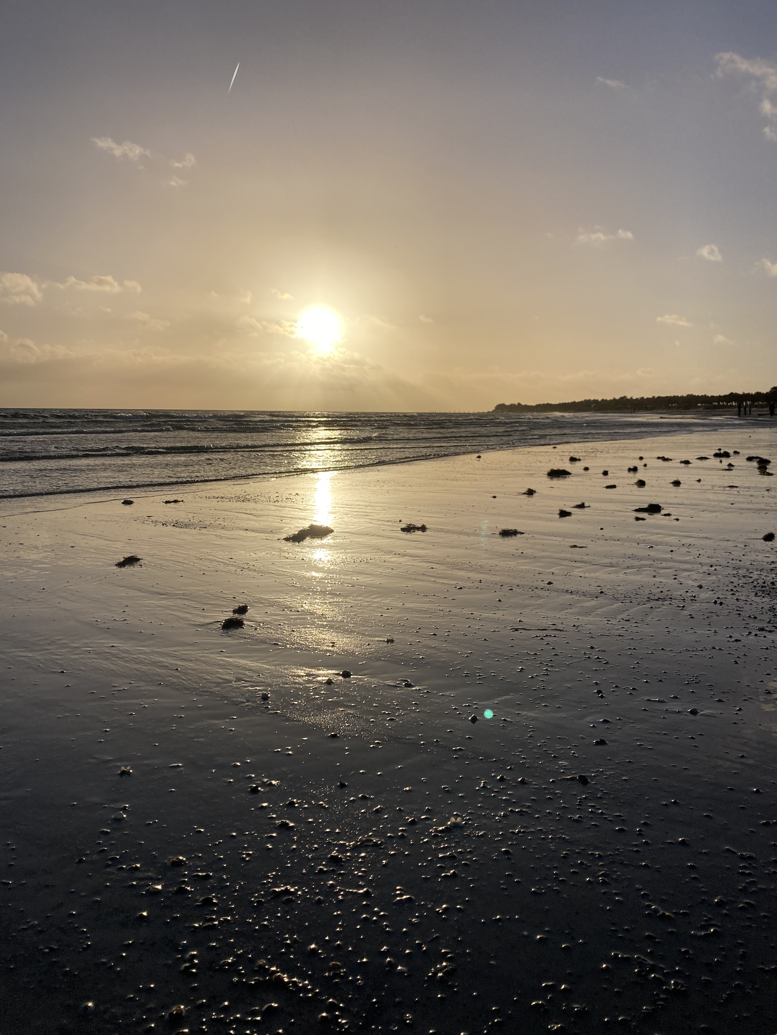 Solnedgång över Näsets pastorat 