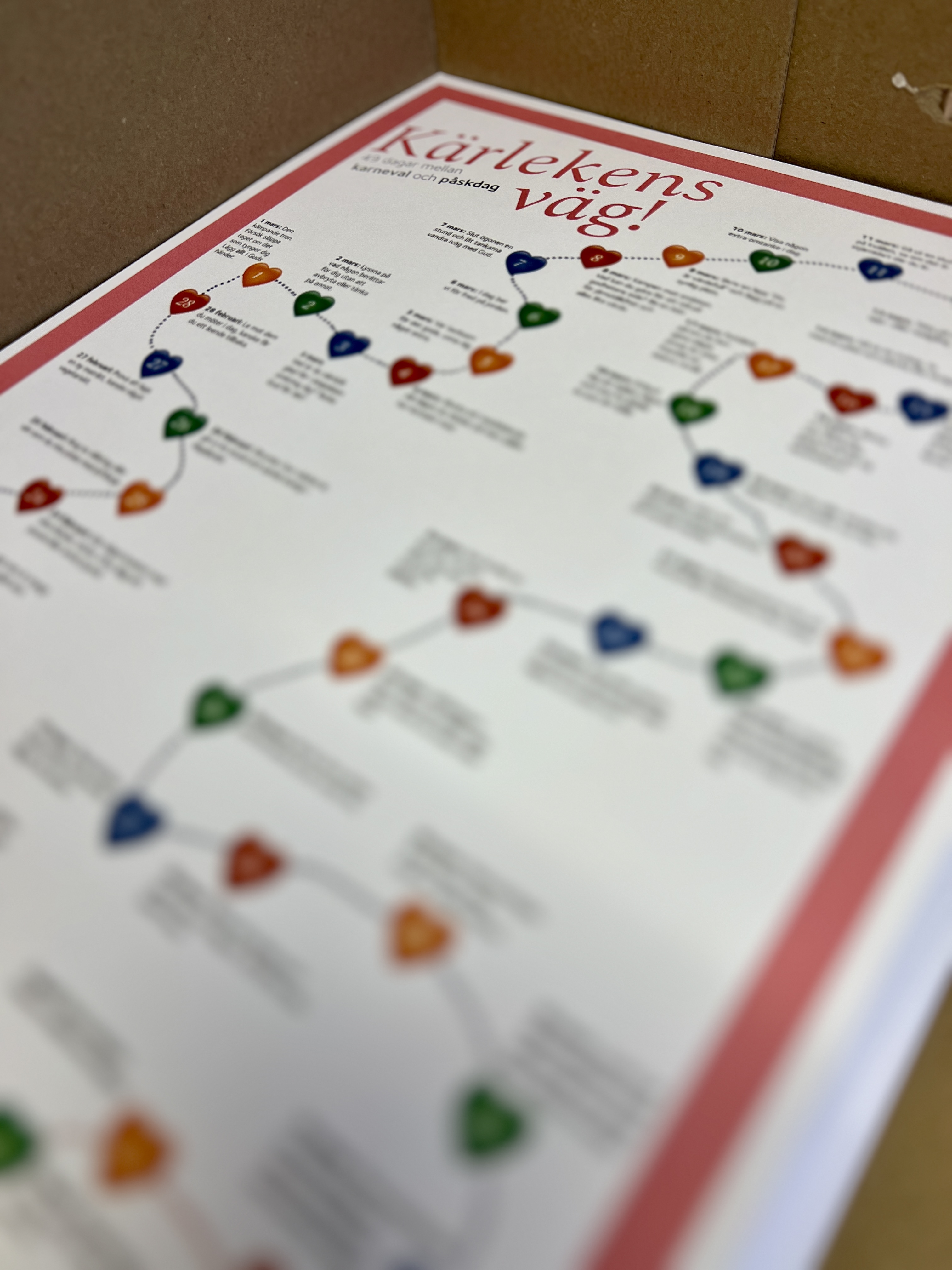 Bild av fastekalendern för 2026.