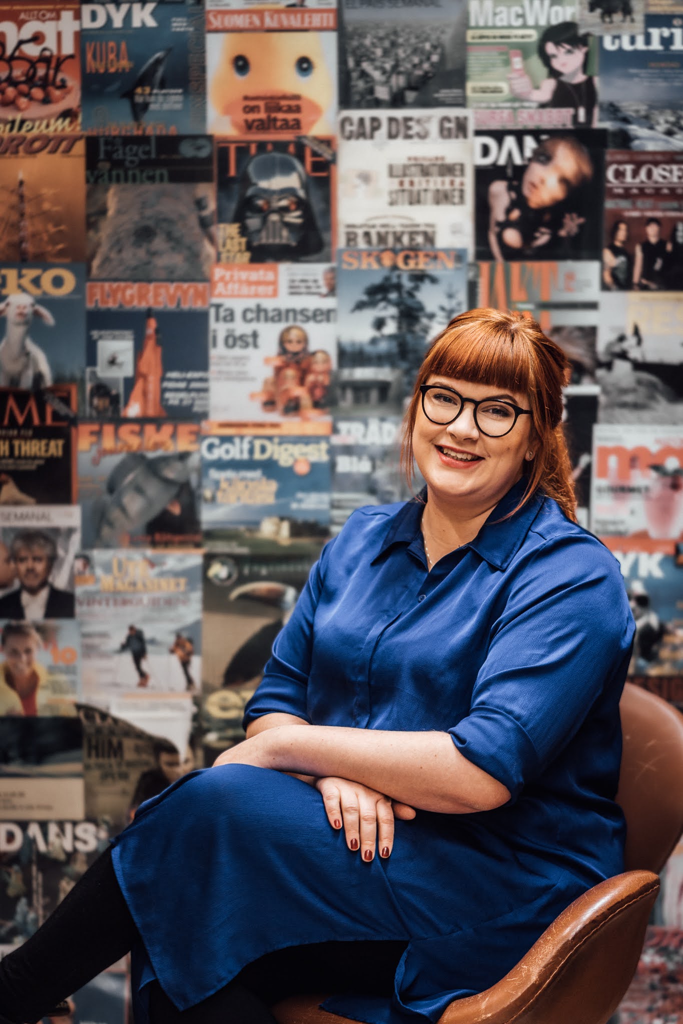 Porträtt av barnmorskan Katarina Svensson Flood som föreläser i Höllviken i verksamheten Årskurs 6 pratar sex i vecka 6