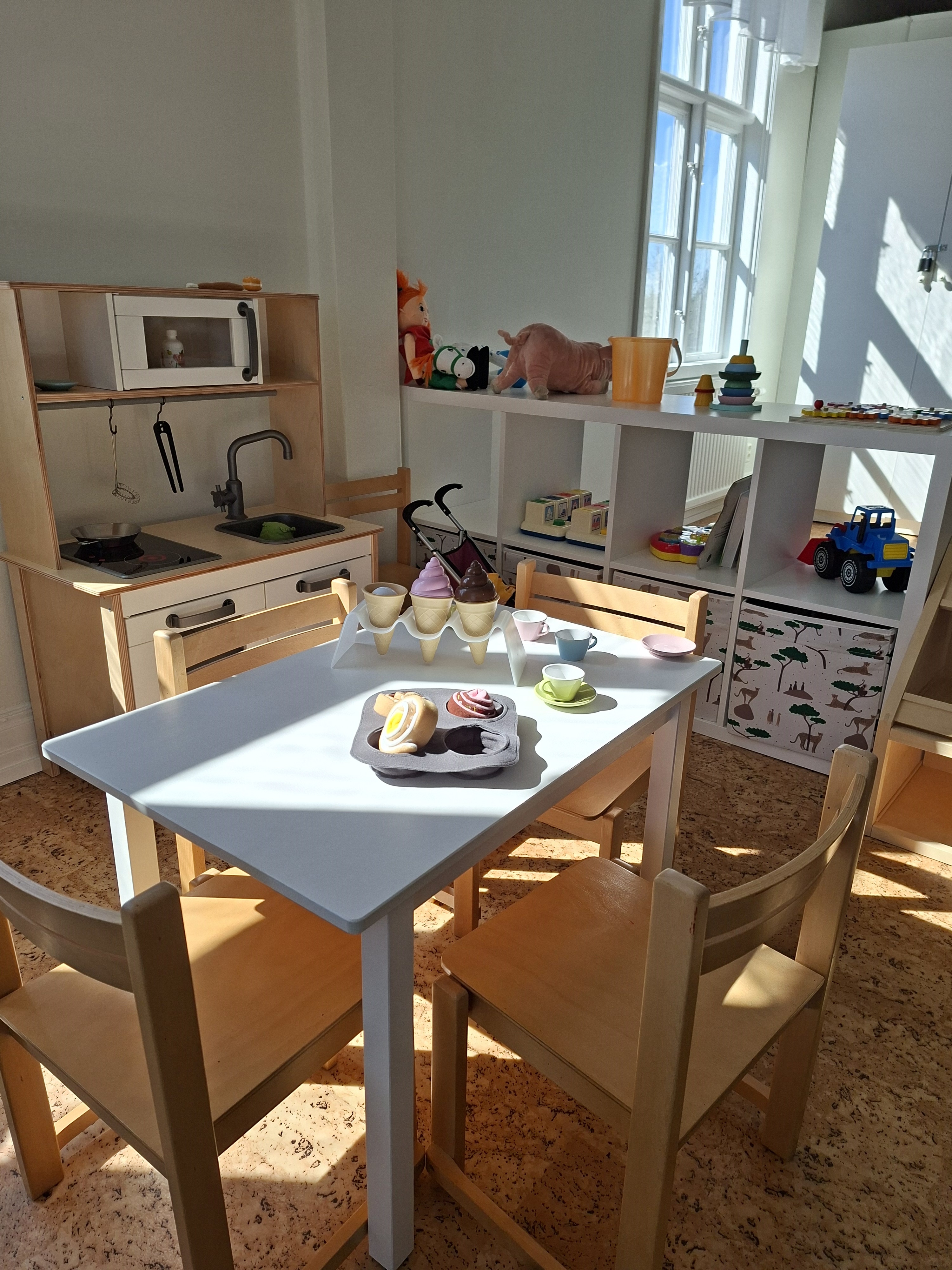 Barn-/familjeverksamhet i Svarttorps församlingsgård.