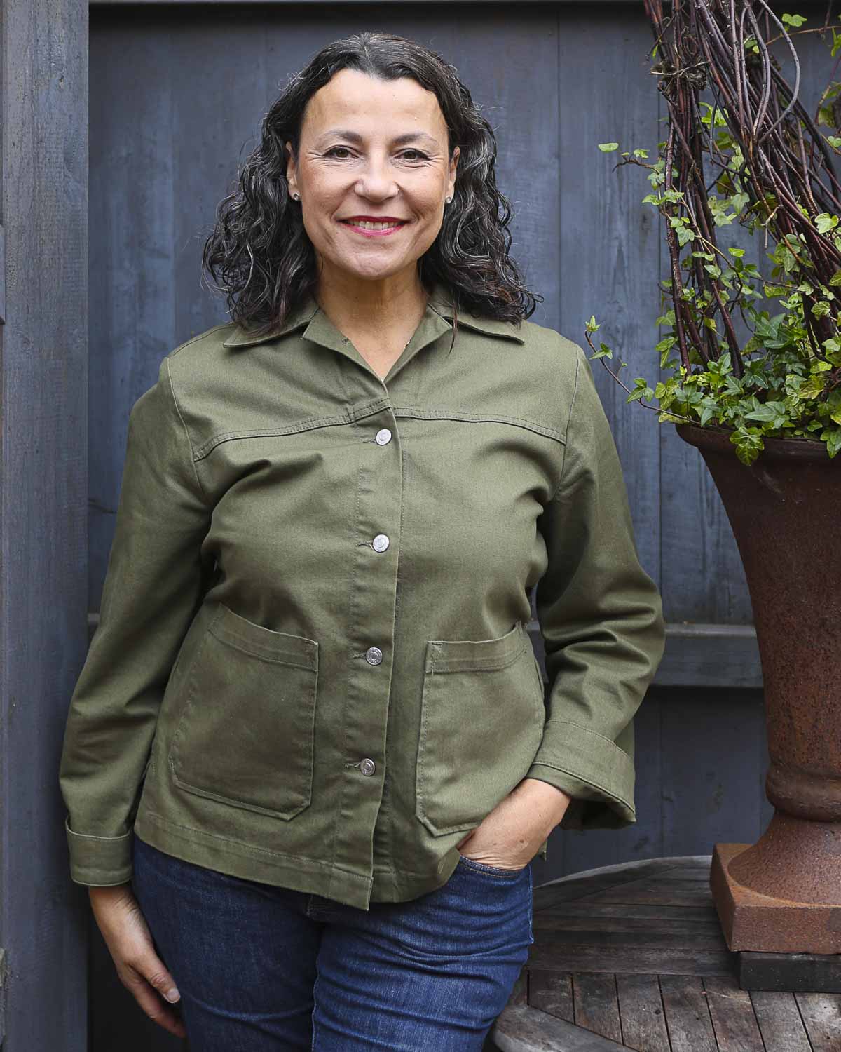 Foto på Charlotte Andersson, Katrinelunds trädgård