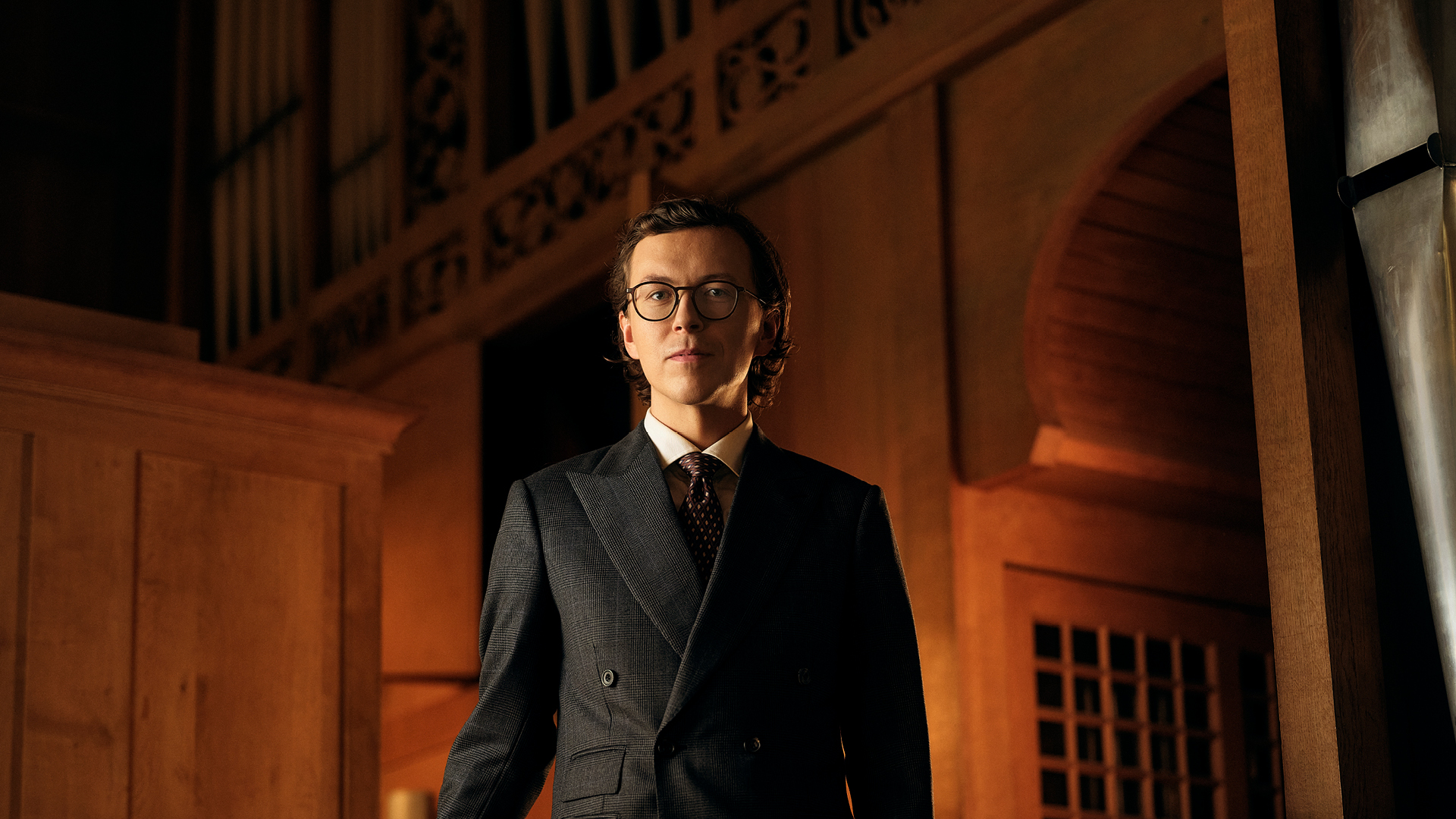 Oscar Rutberg i Oscarskyrkan.