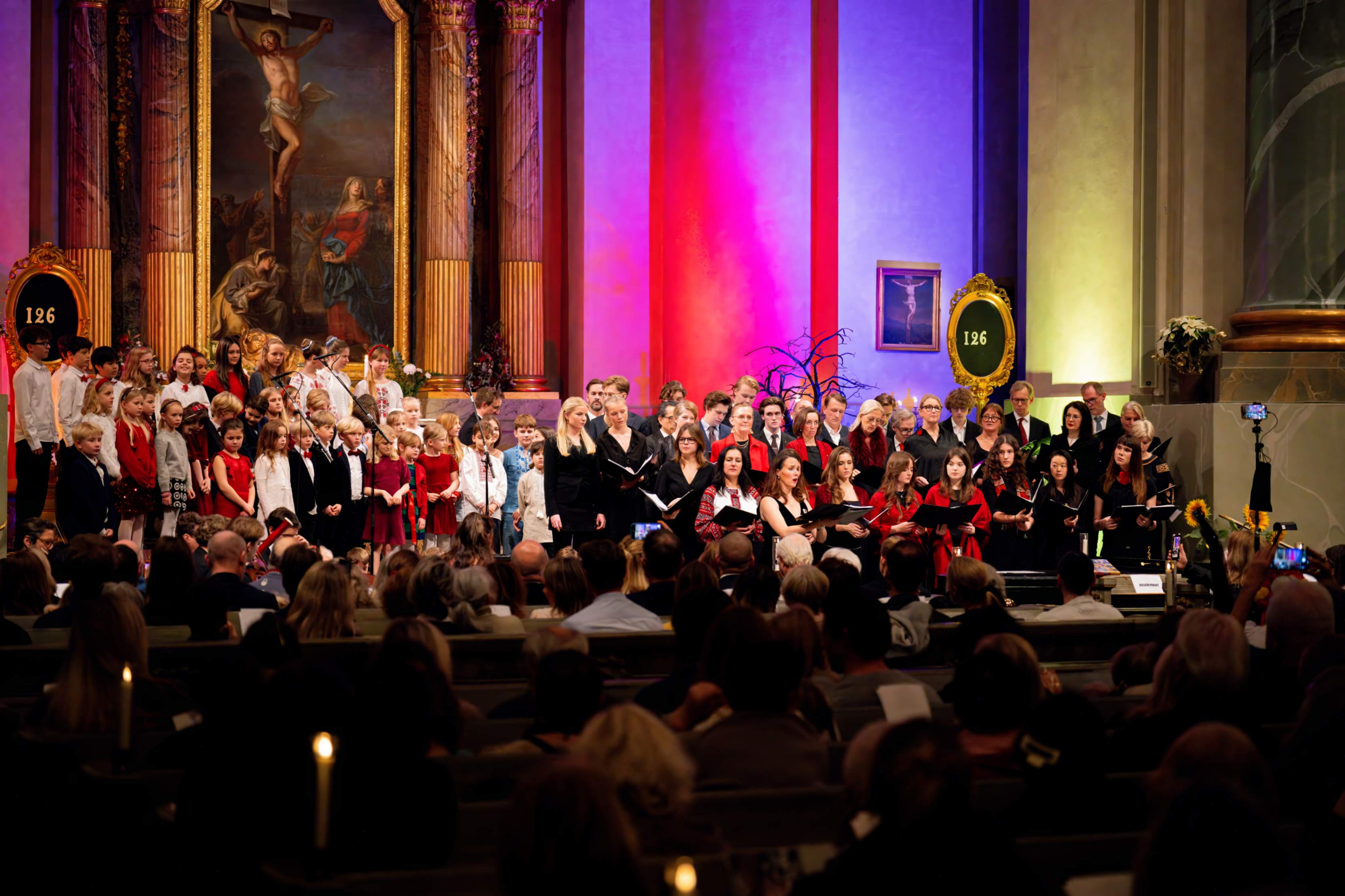 körbild Hedvig Eleonora Kyrka