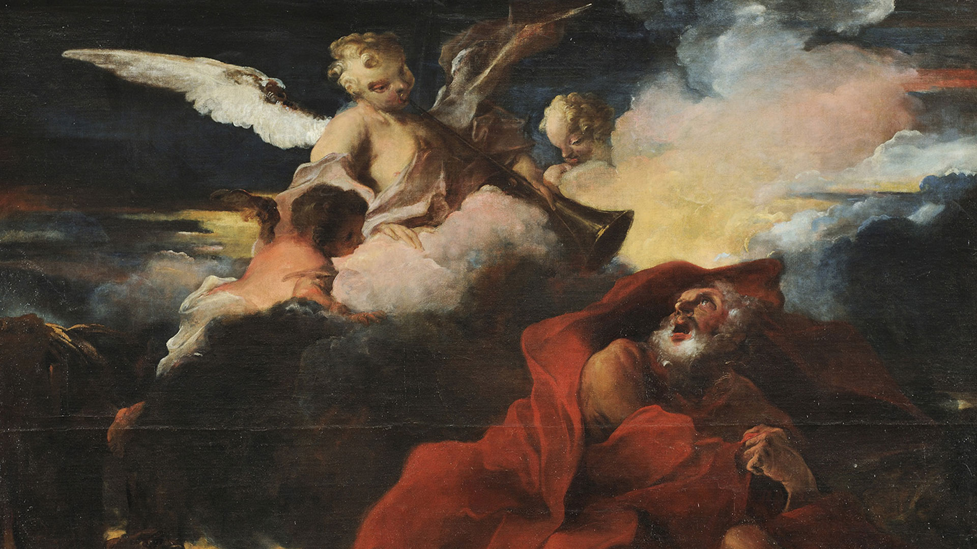 En målning av Louis Cretey från 1600-talet.