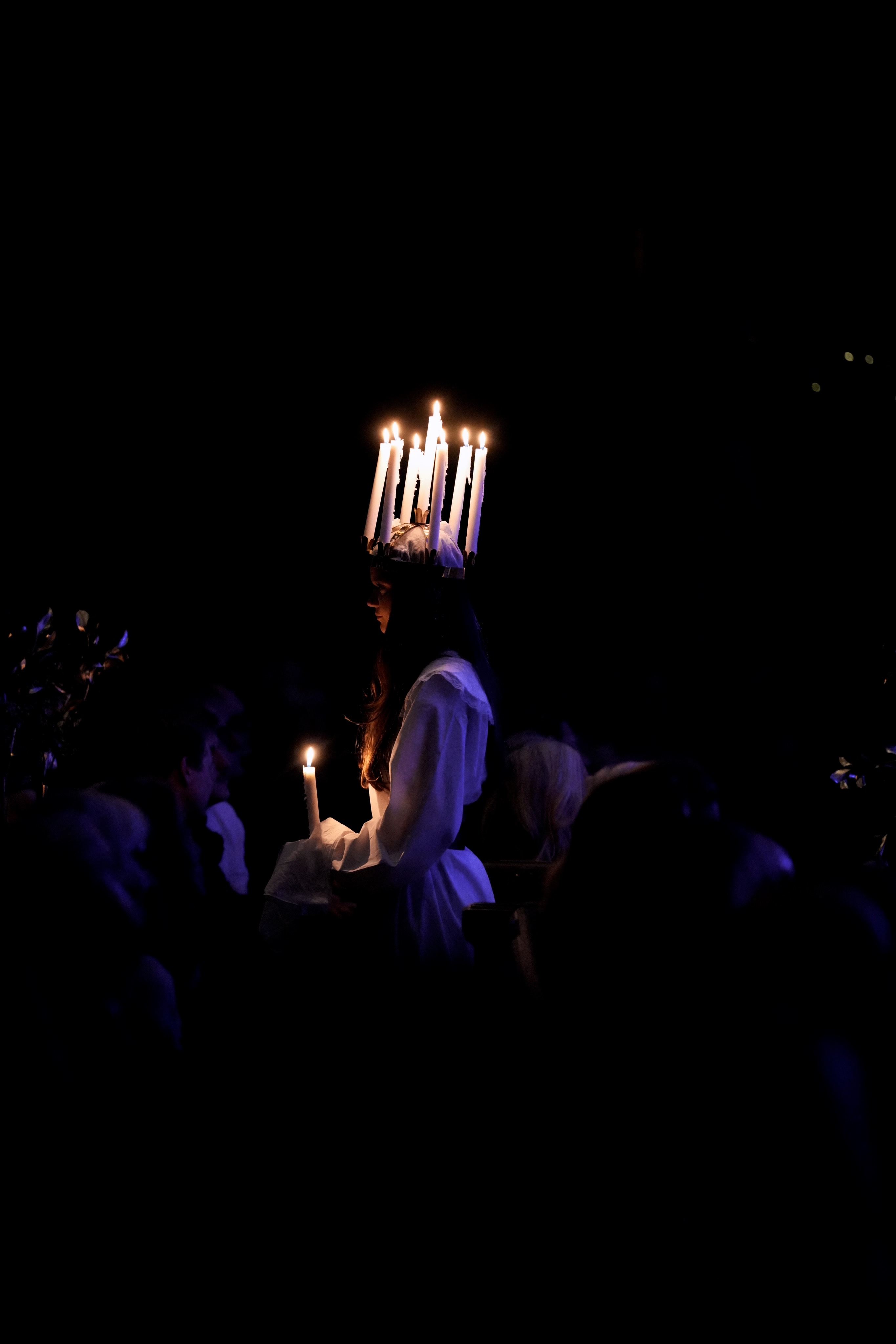 lucia 11 december i hedvig eleonora kyrka