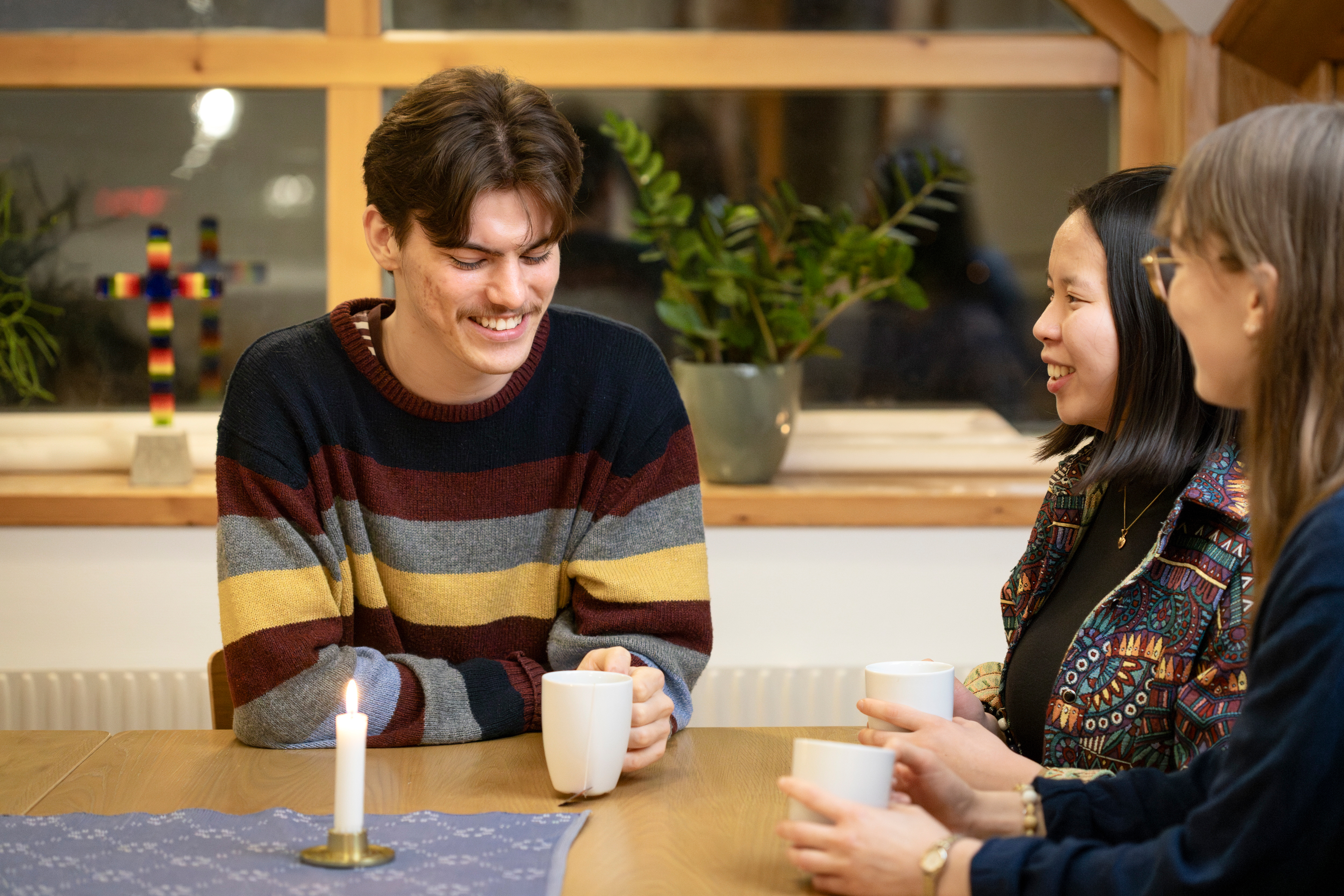 ungdomar fikar och samtalar