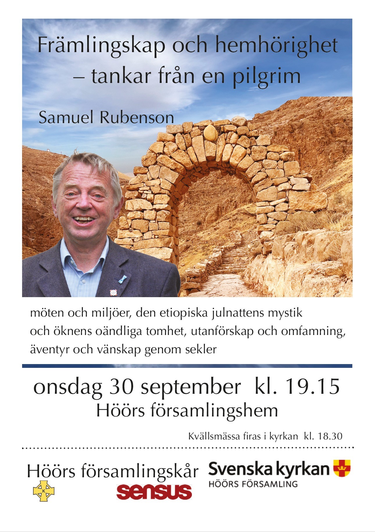 Bild på föreläsaren Samuel Rubenson