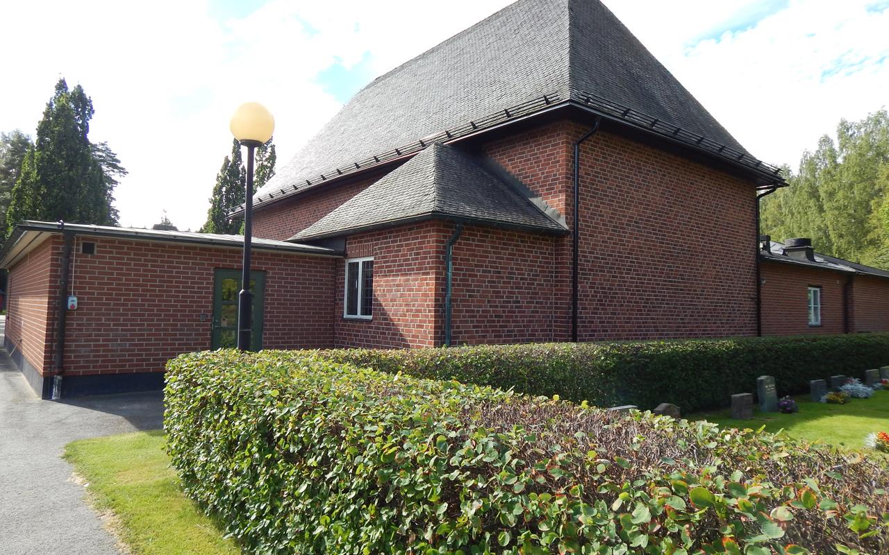 Gravkapellet Södra kyrkogården i Lindesberg