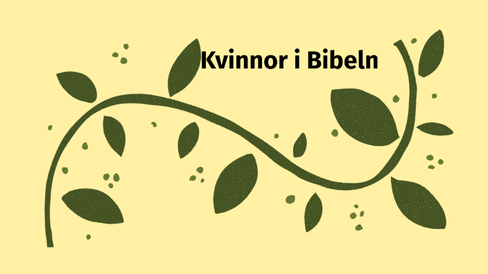 Kvinnor i bibeln