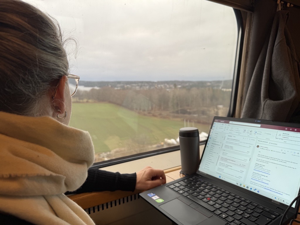 Tågresa med utsikt