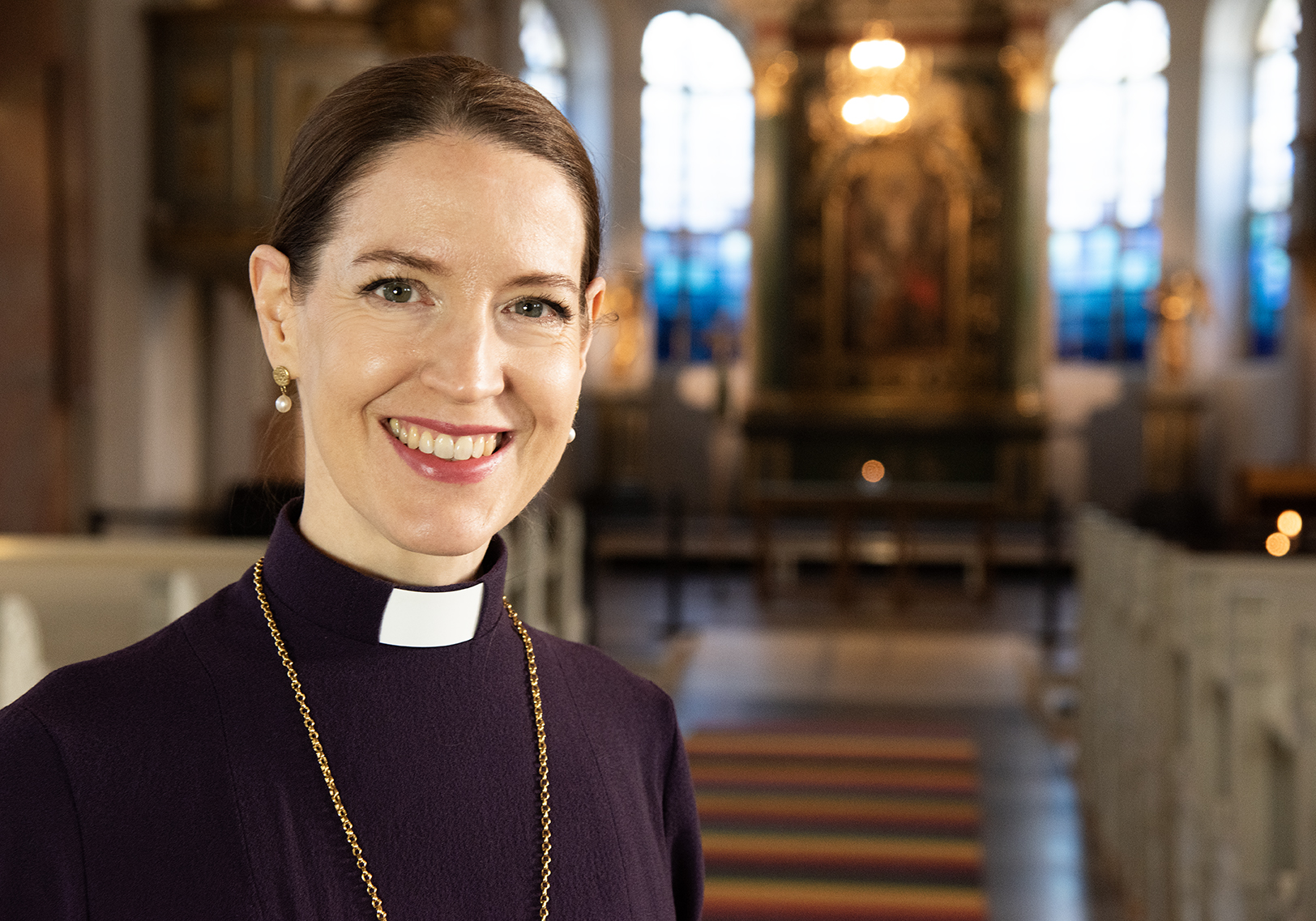 Biskop Teresia Boström i Härnösands domkyrka