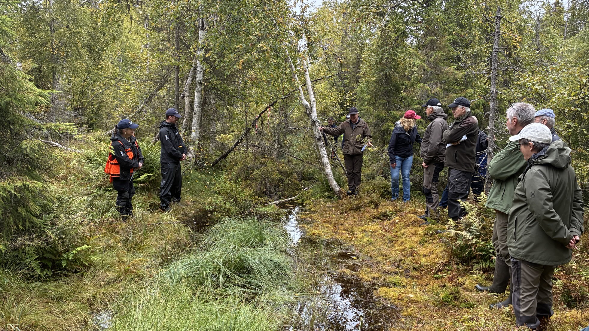 Besök vid ett återvätningsprojekt