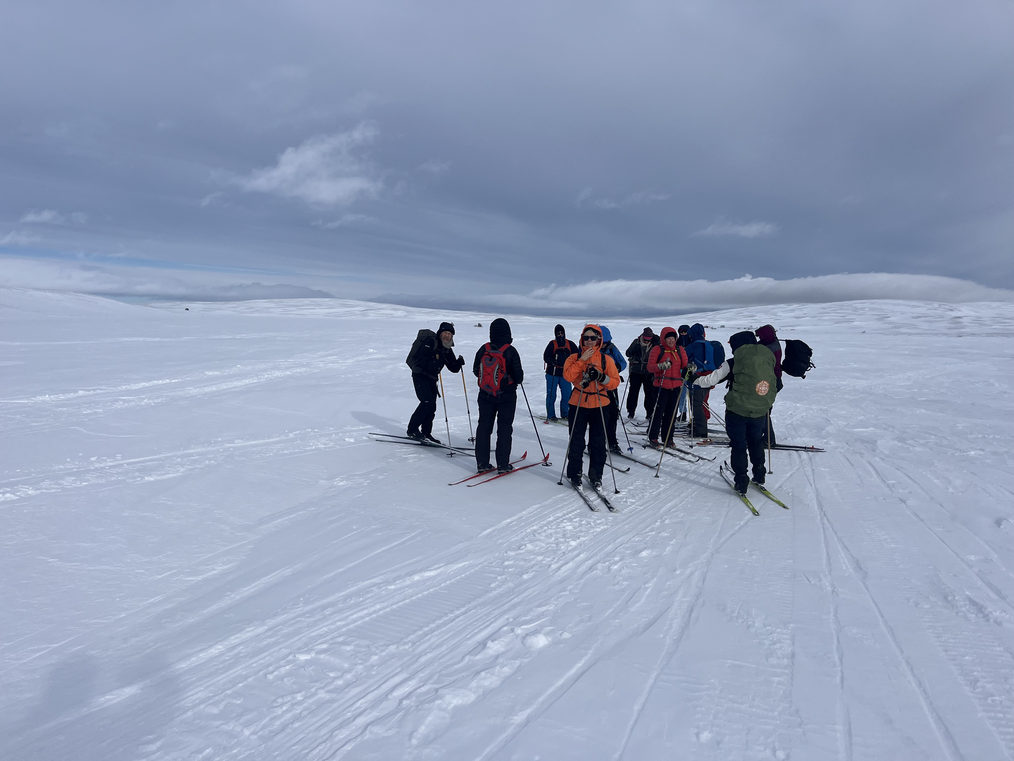 Pilgrimsskidåkning inom Pilgrims Walk for Futurer.