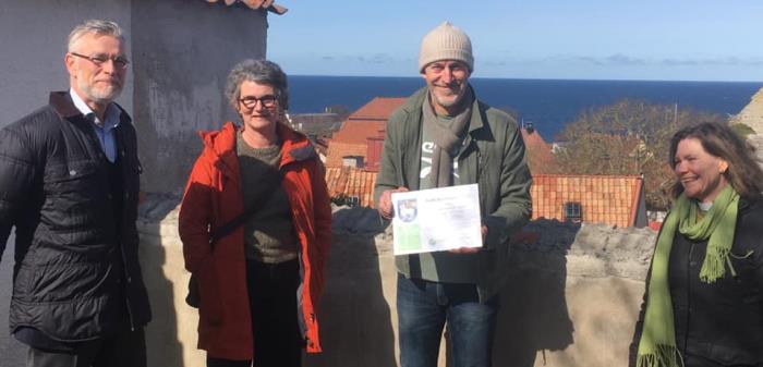 Den 15 april tog representanter från organisationen officiellt emot priset av Gotlands Bildningsförbund.