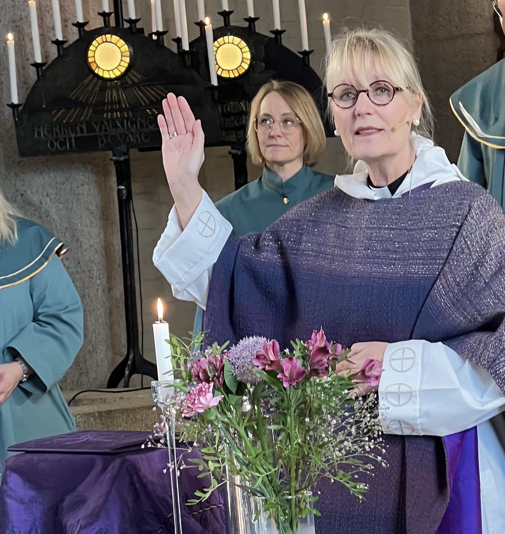 Kyrkoherde Annelie Lowén