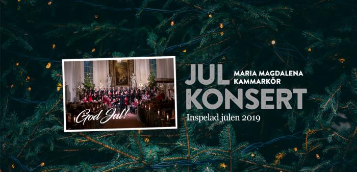 God Jul önskar Maria Magdalena kammarkör