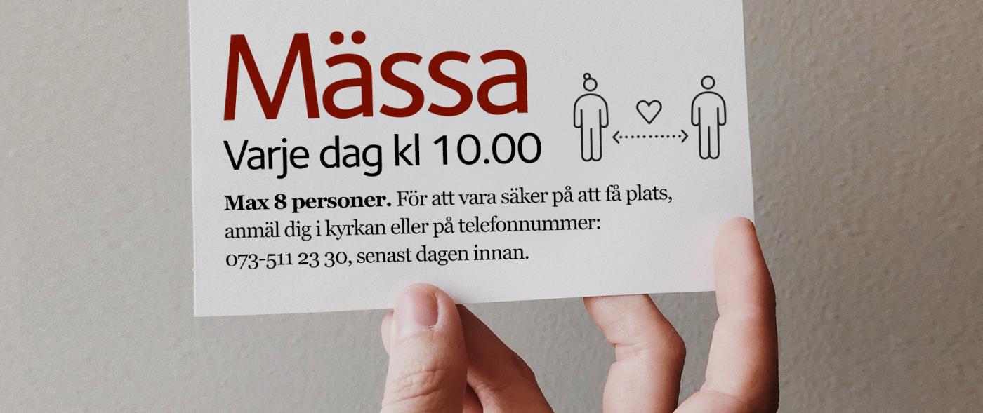 För max 8 personer.