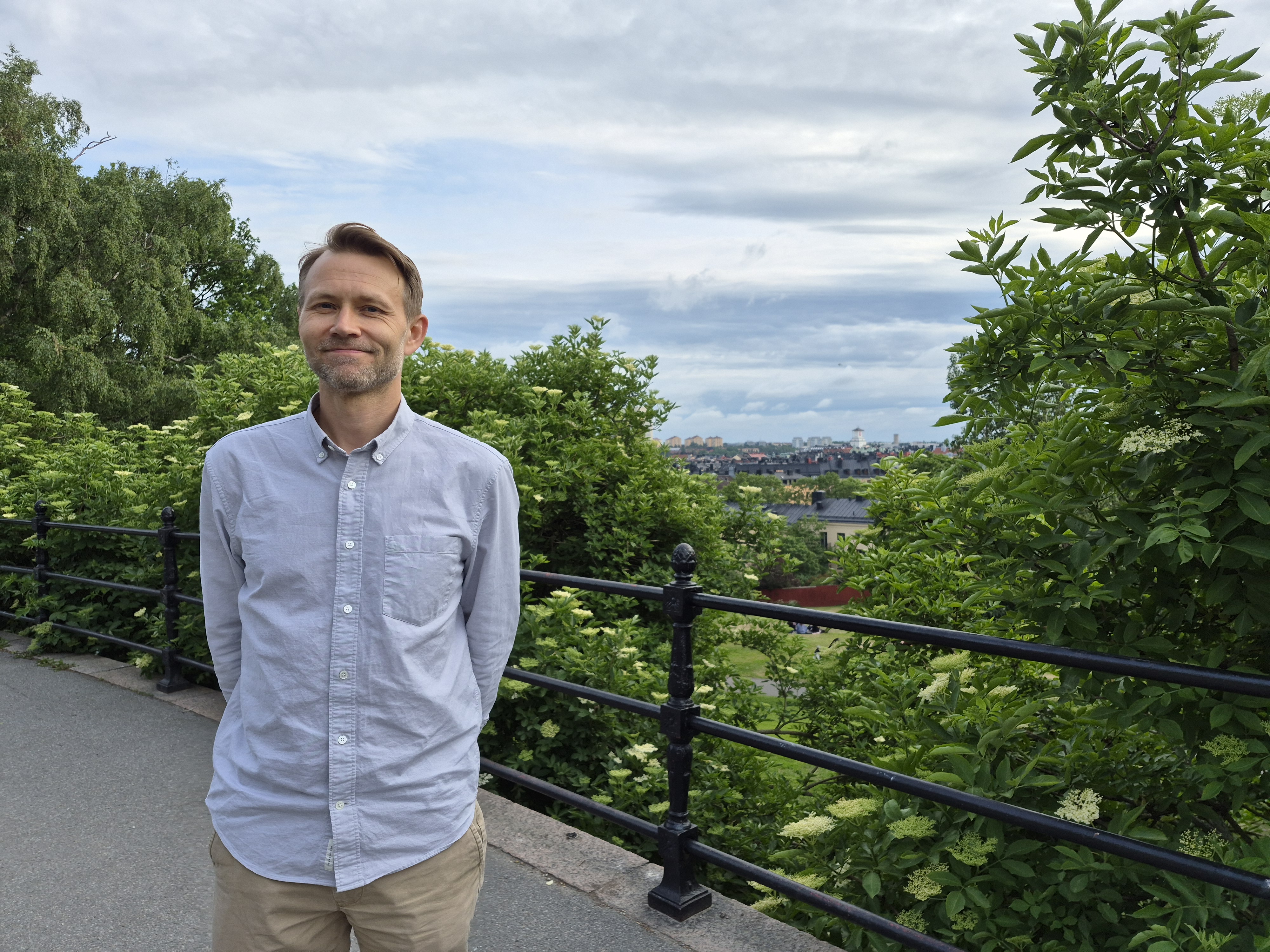 Porträttbild av Stefan Eklund