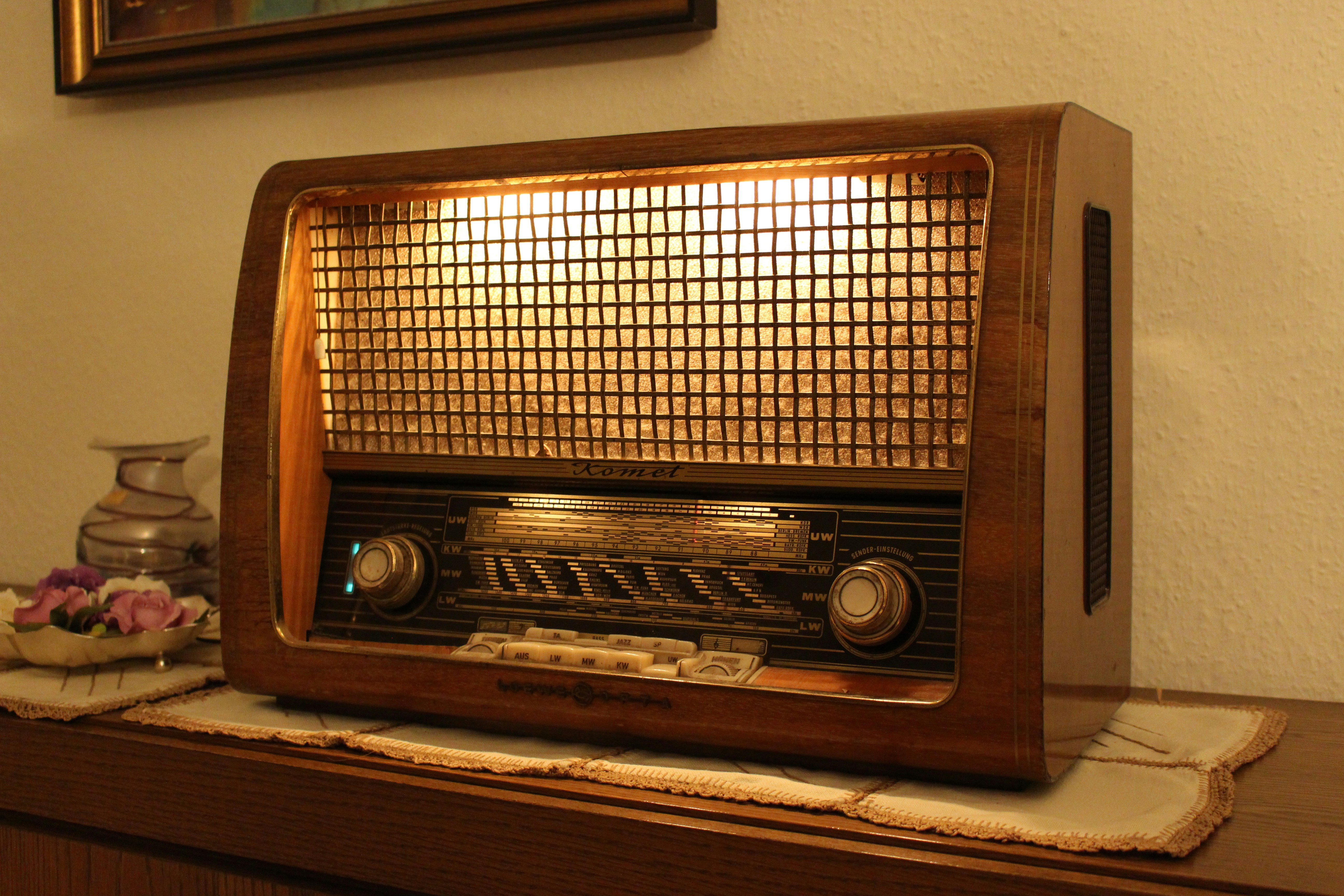 Gammaldags radio