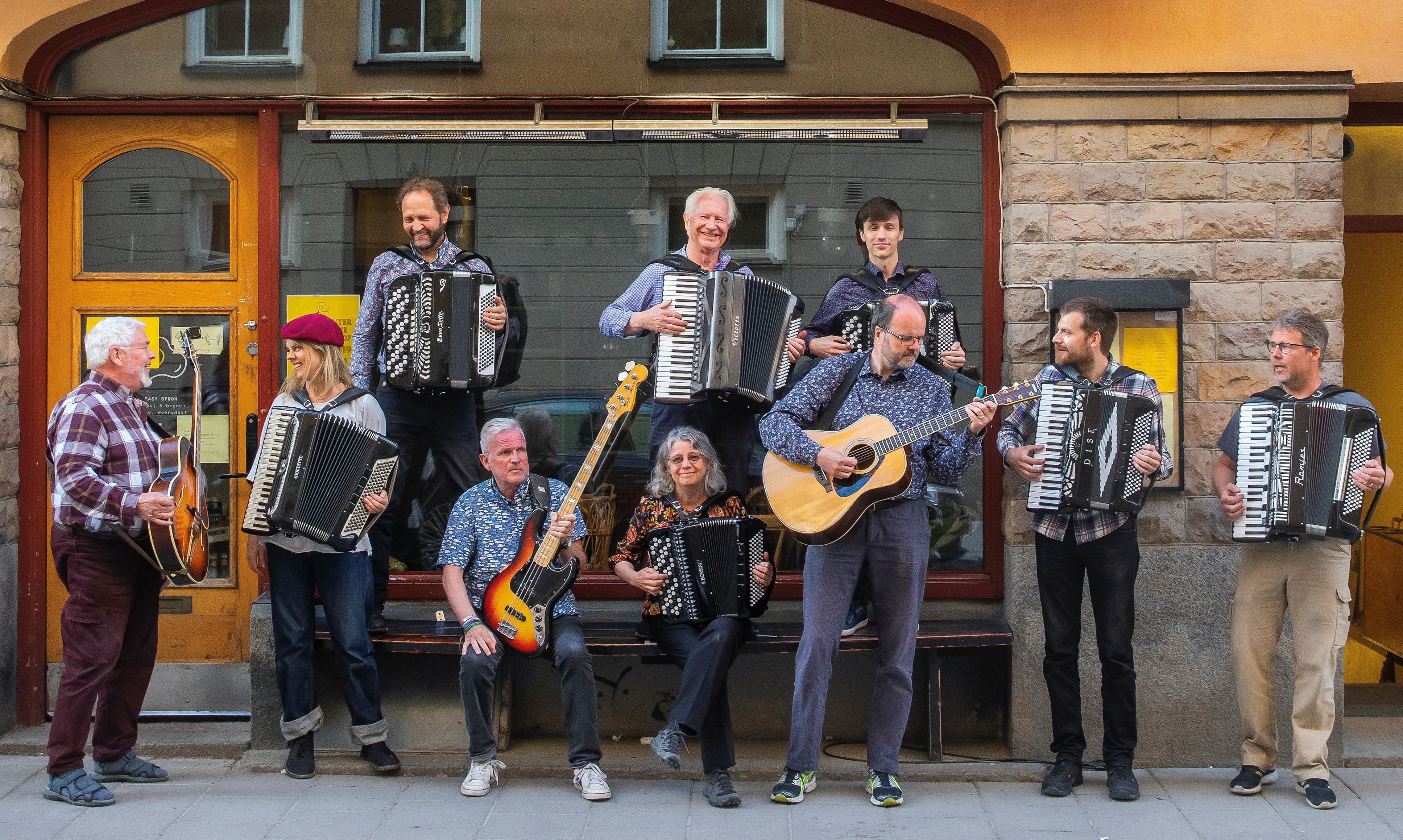 Dragspelsbandet Accordion Club