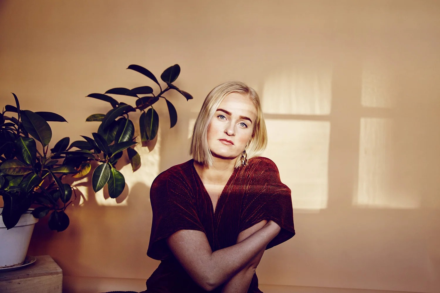 Jazzsångerskan Lovisa Jennervall. Foto: Elvira Glänte