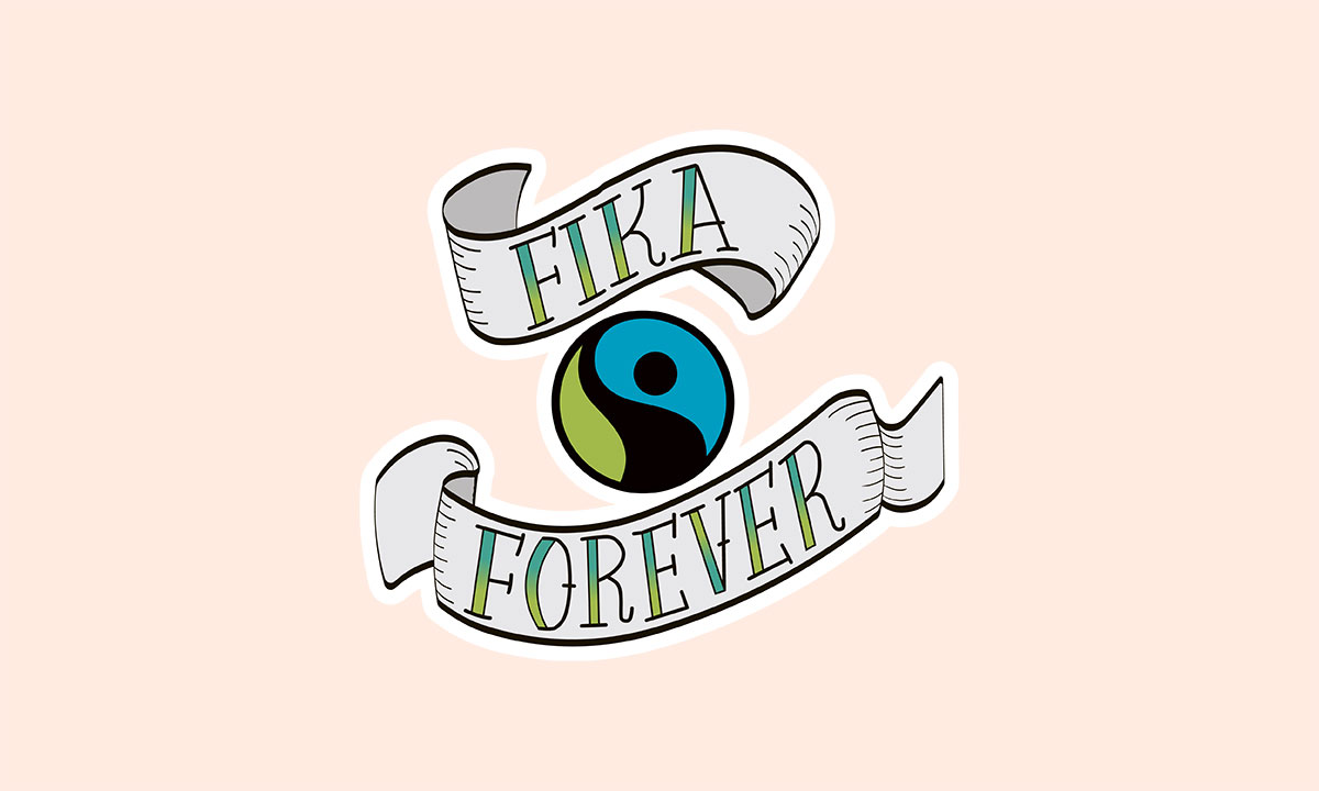Logotyp Fika forever
