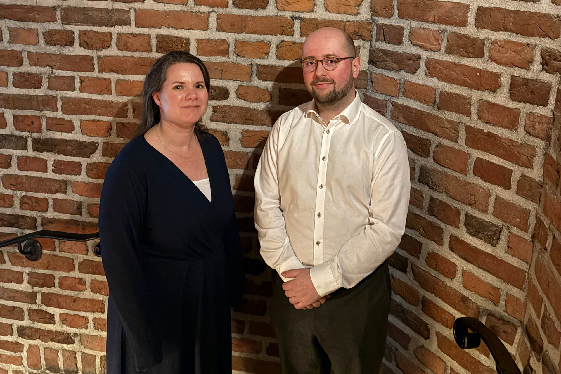 Maria Bergström och Leon Tscholl.