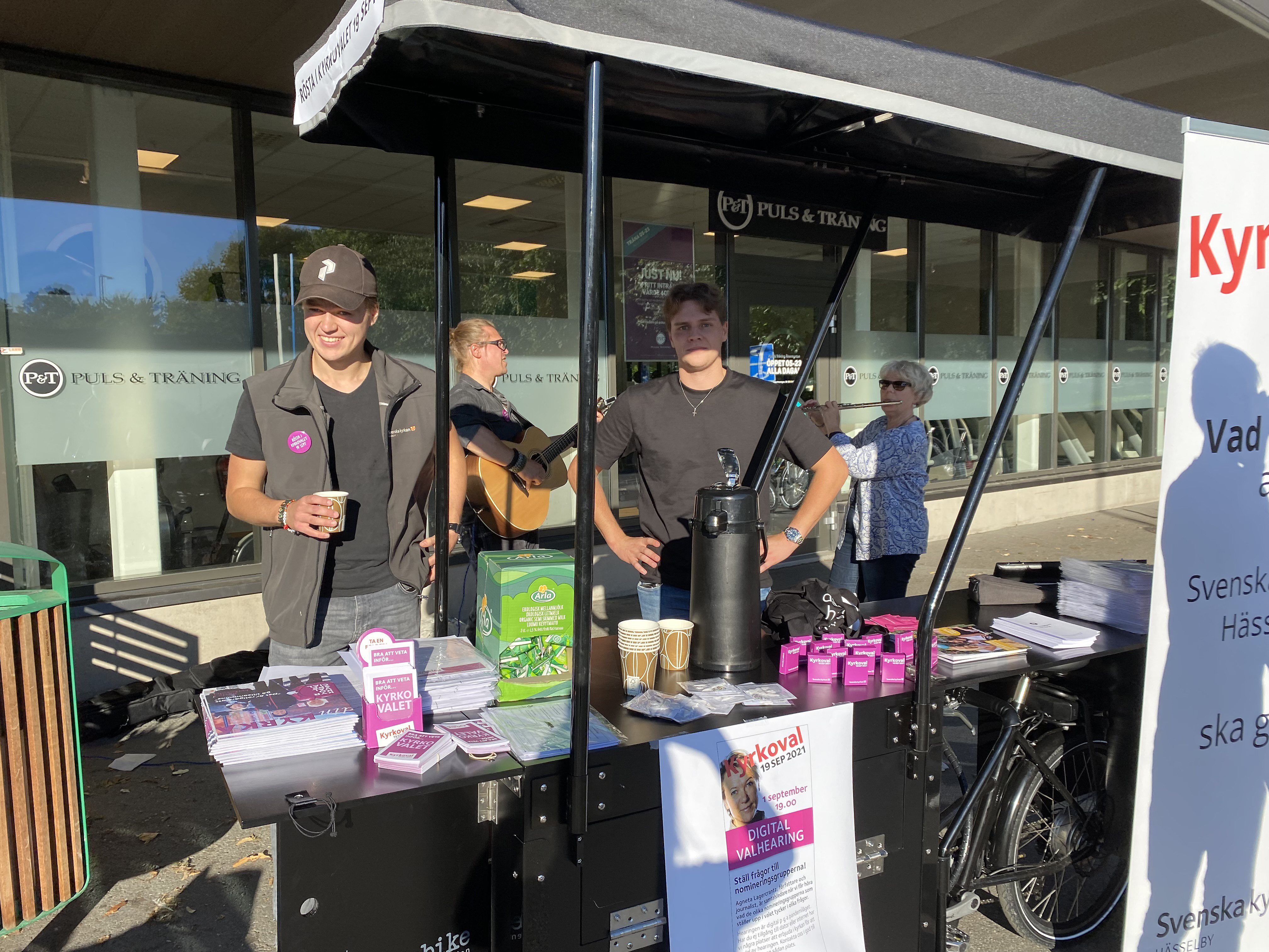 Kyrkoval i Hässelby, 19 sept 2021